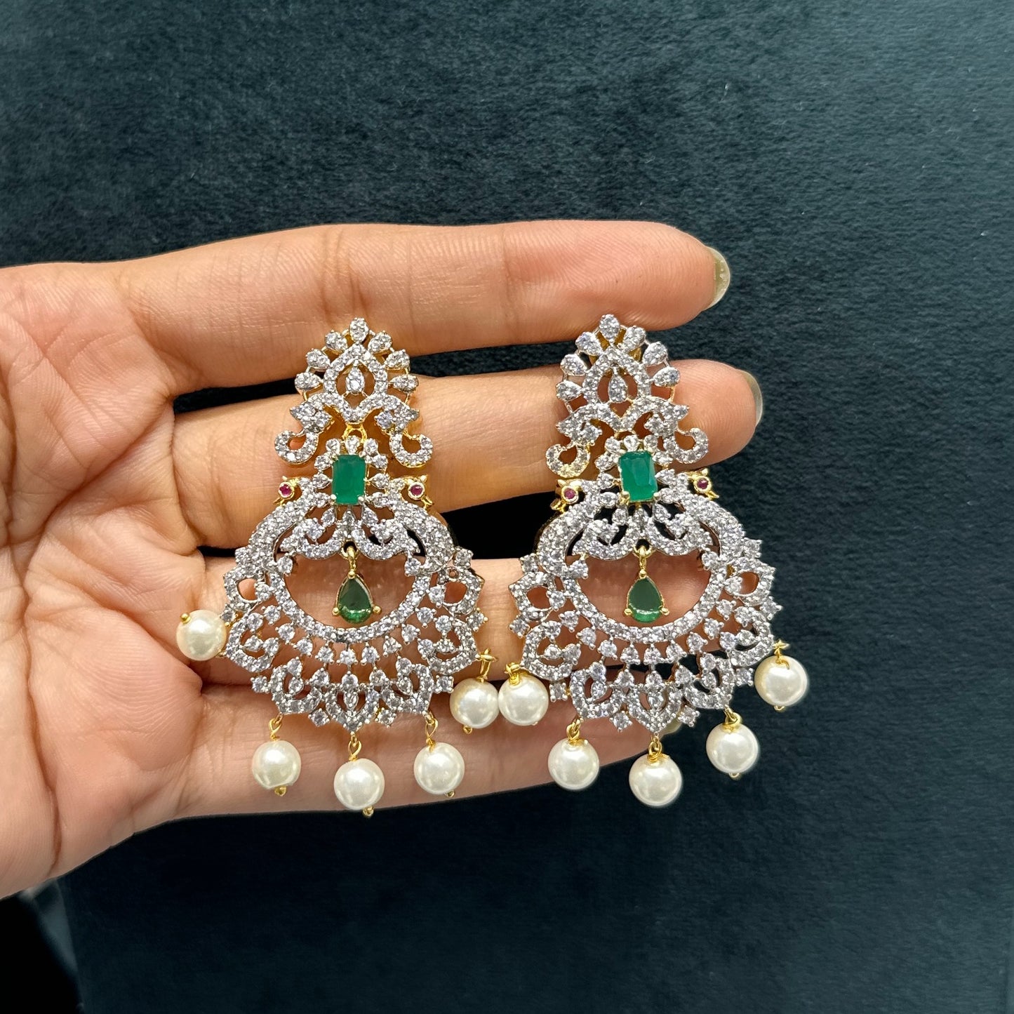 11312 GJ Diamond Short Necklace Bridal