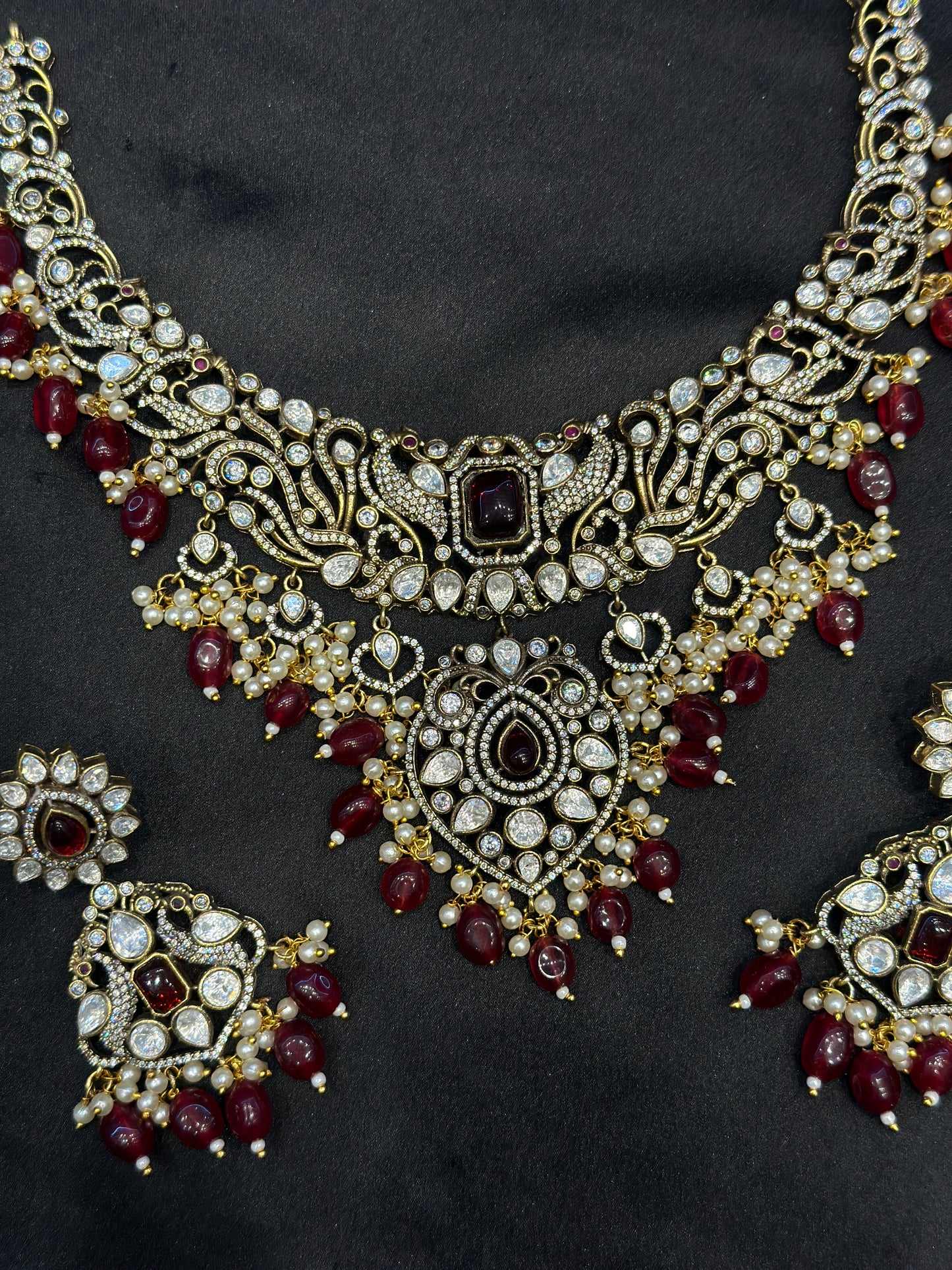Victorian Mozanite necklace