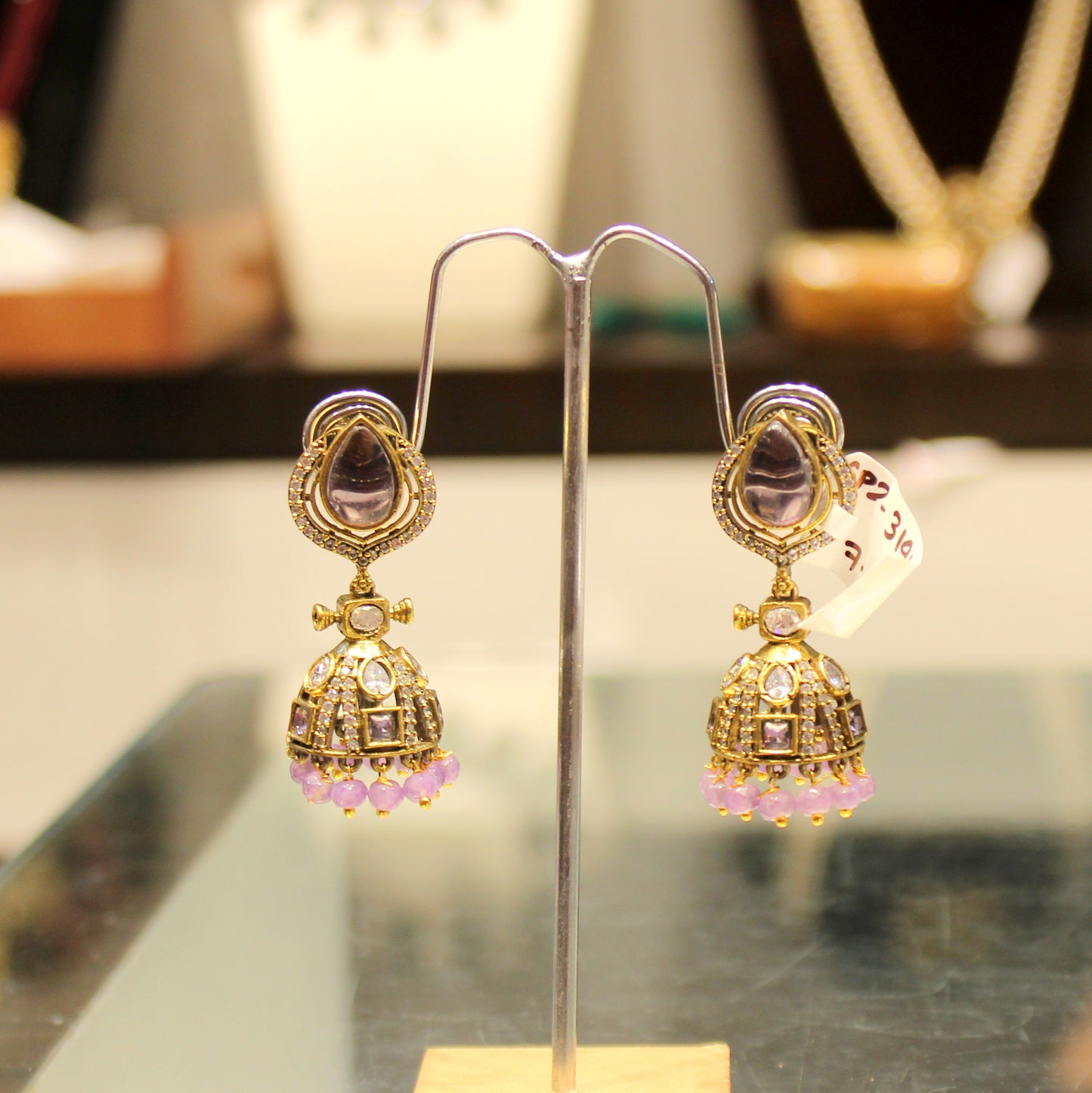 31911 Victorian small size jhumki
