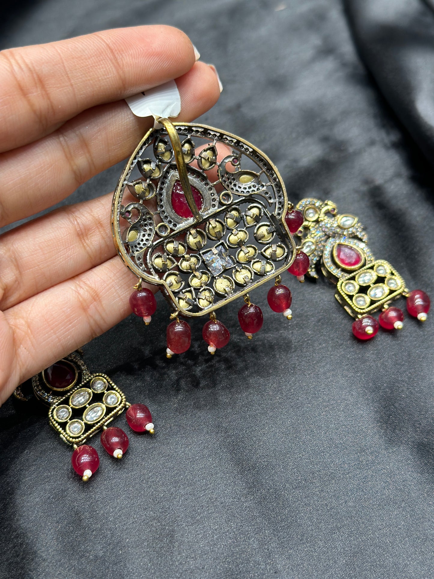 Victorian pendant set