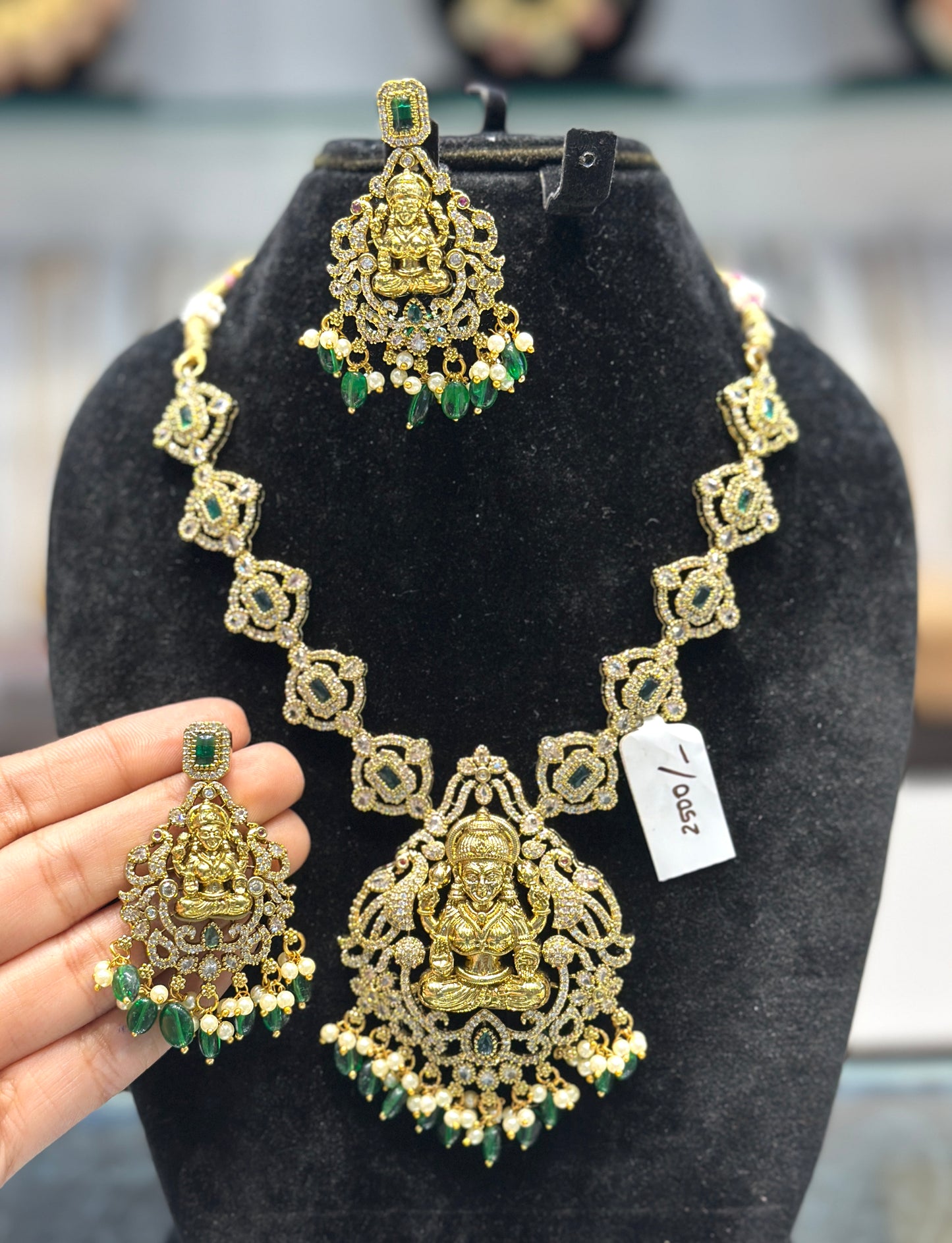 Victorian laxmi necklace