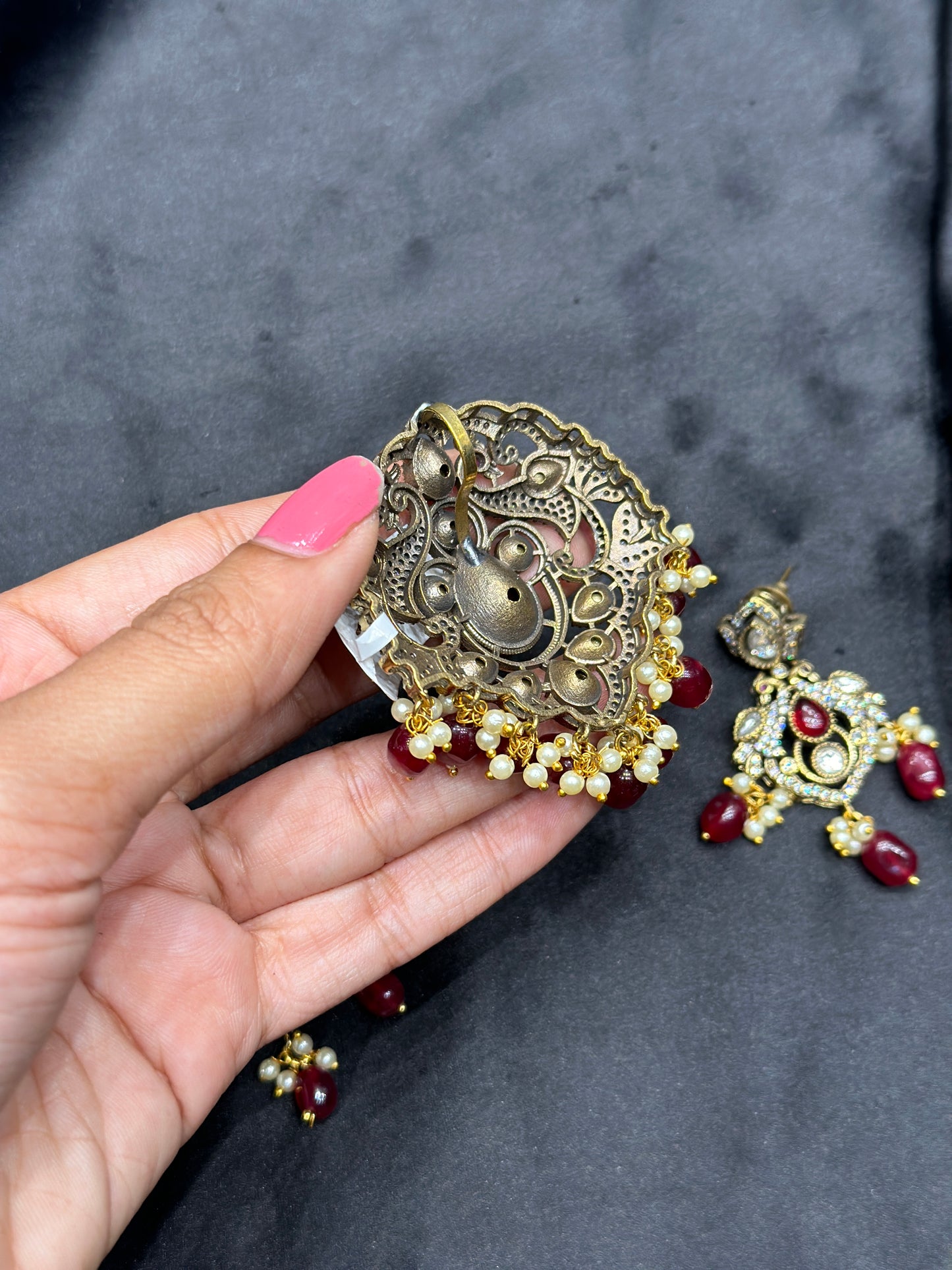 Victorian pendant set