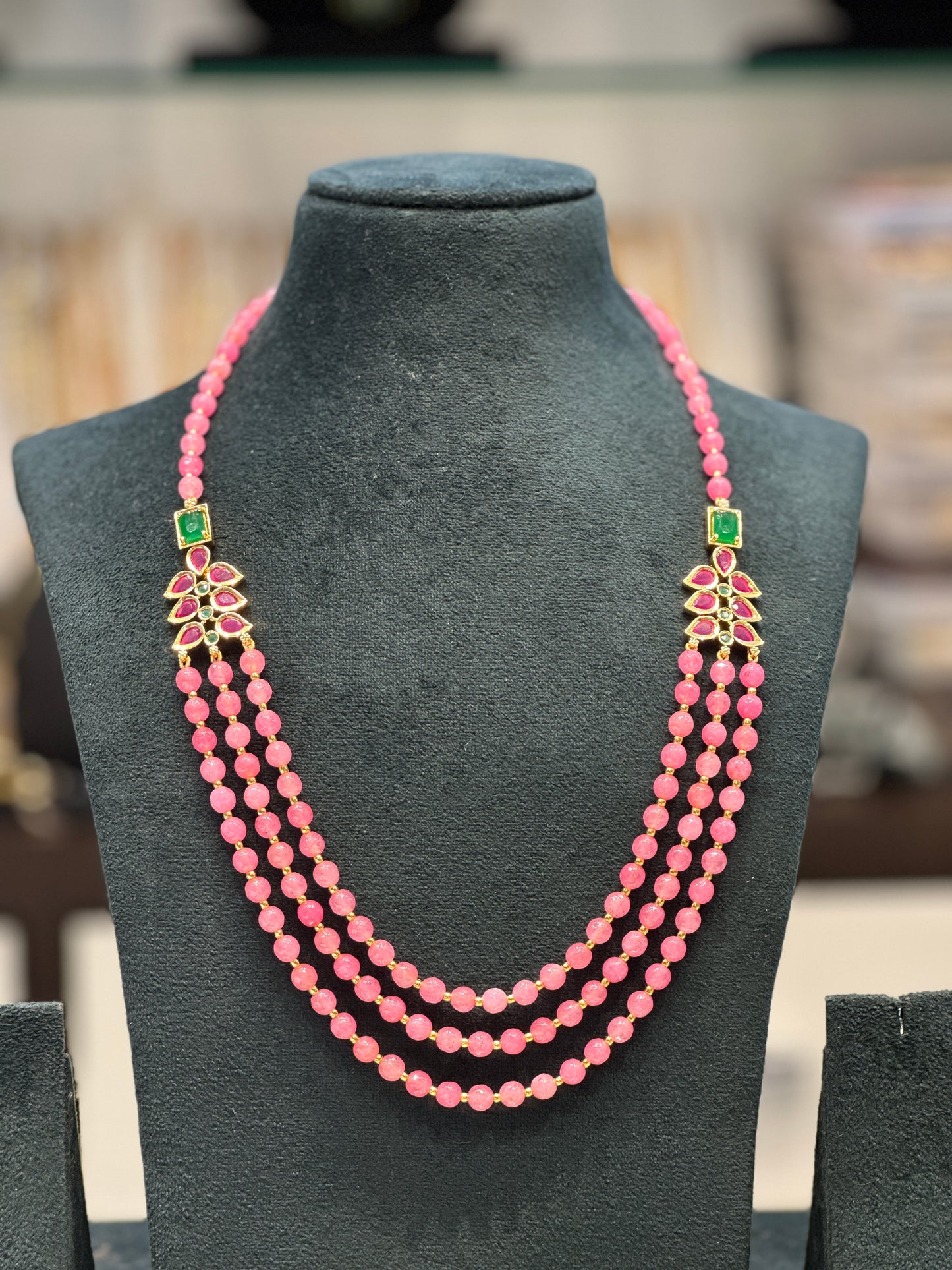 31023/31024 Pink beads mala
