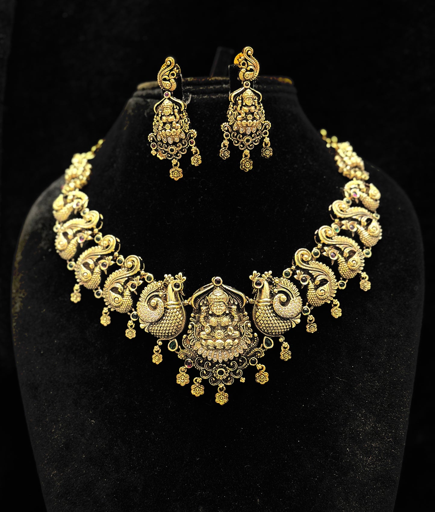 Laxmi antique necklace