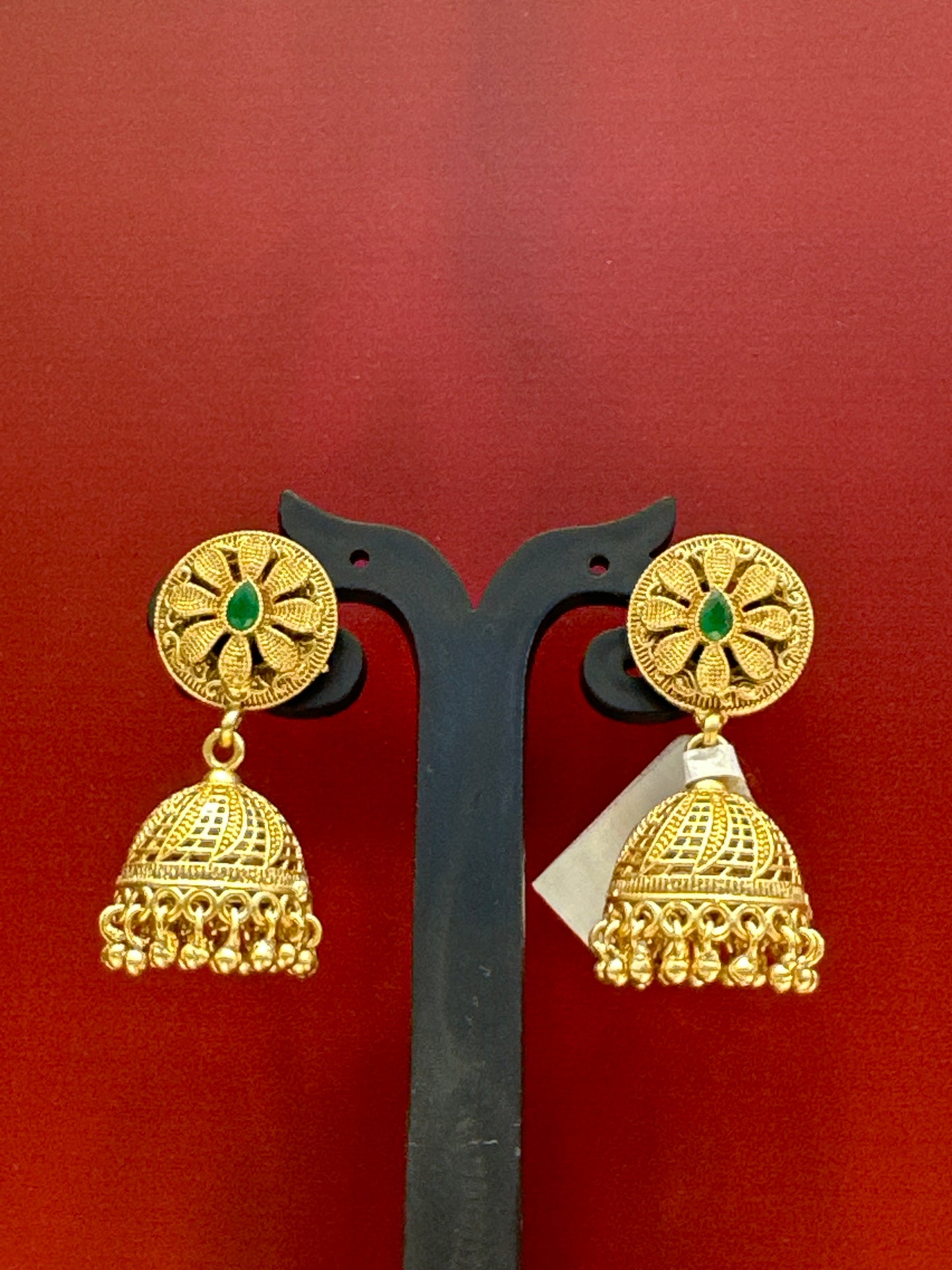 25411 Gold look jhumki