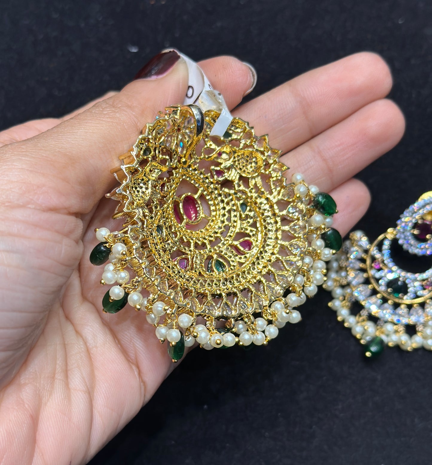 Victorian pendant set