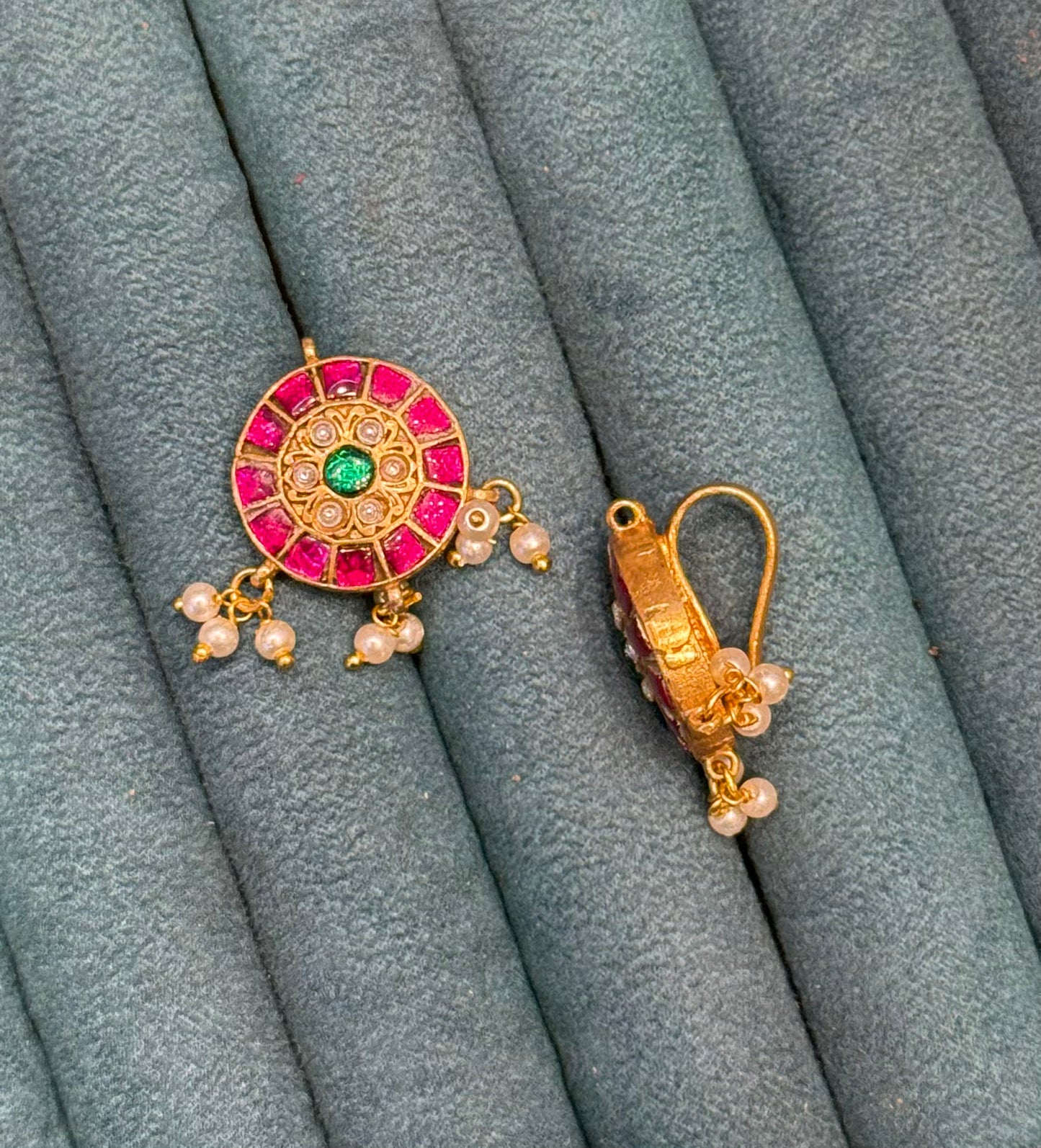 Bottu design jadau kundan bugadi