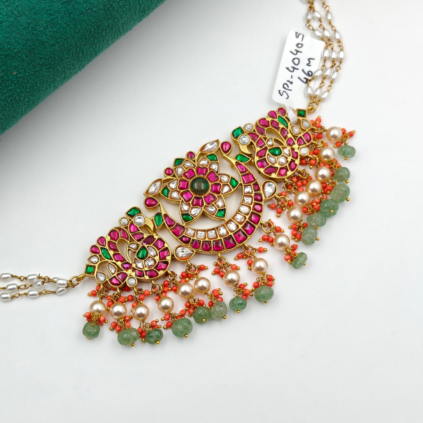 40405 Jadau Coral Choker