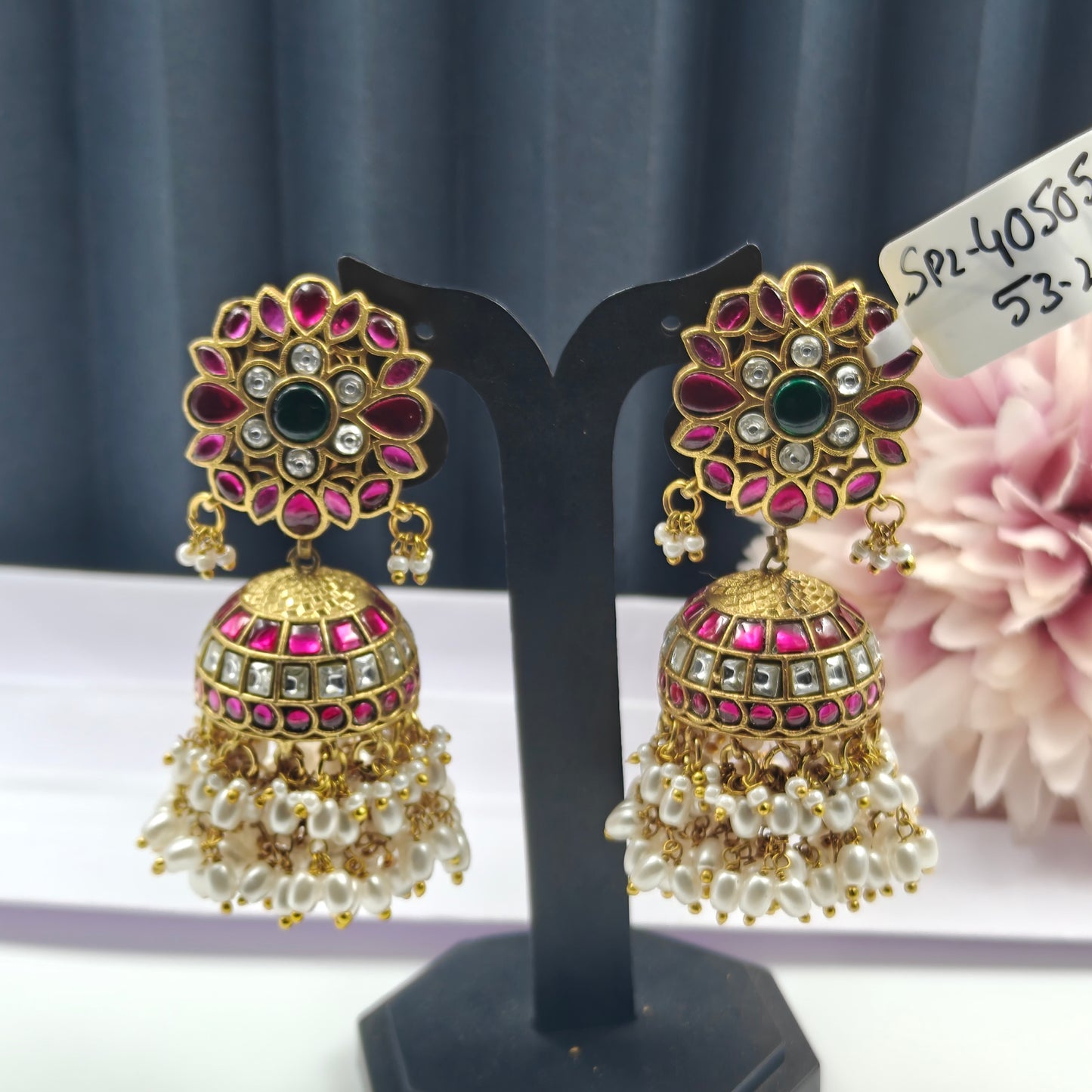 40505 Jadau Big Jhumki