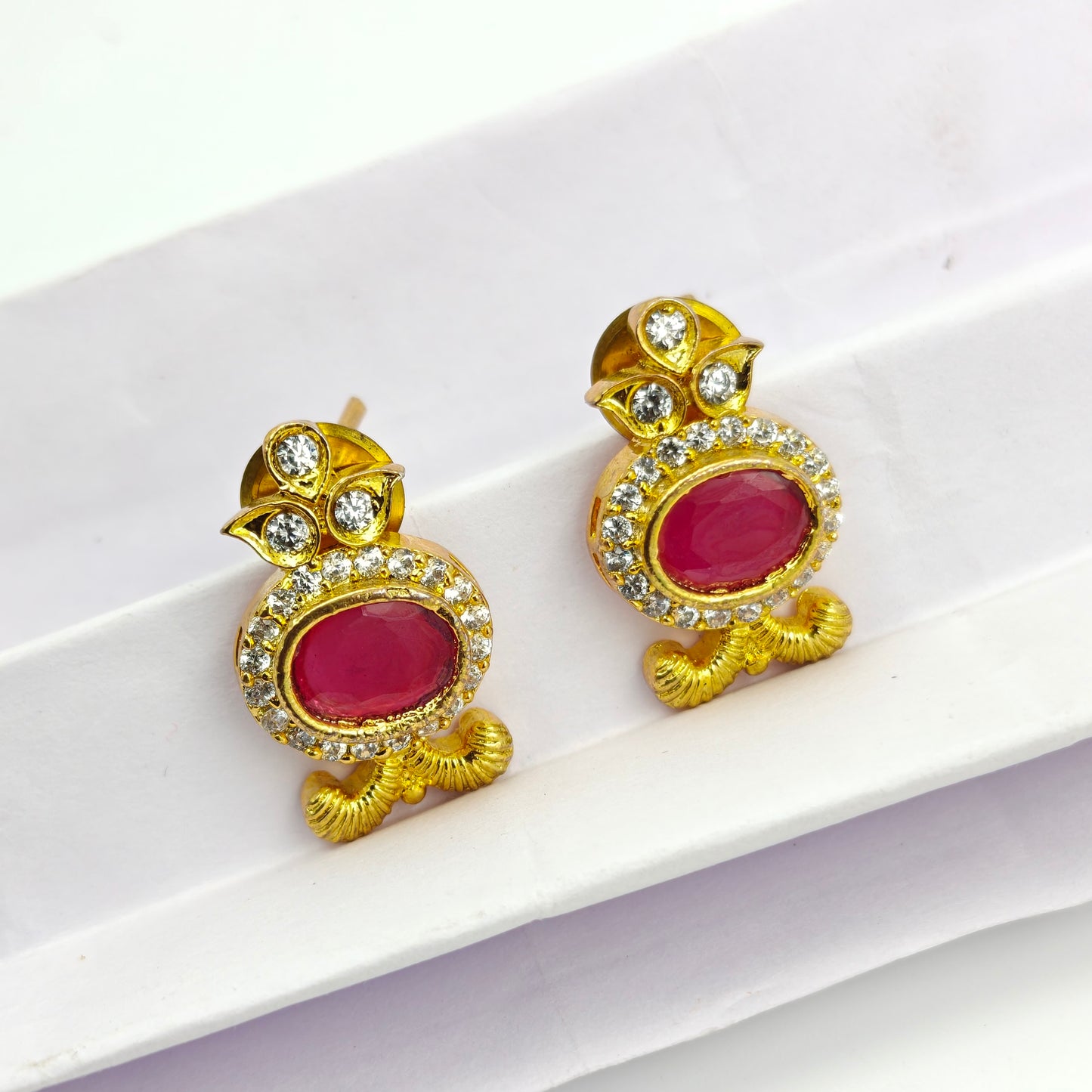 1728 Simple mango necklace