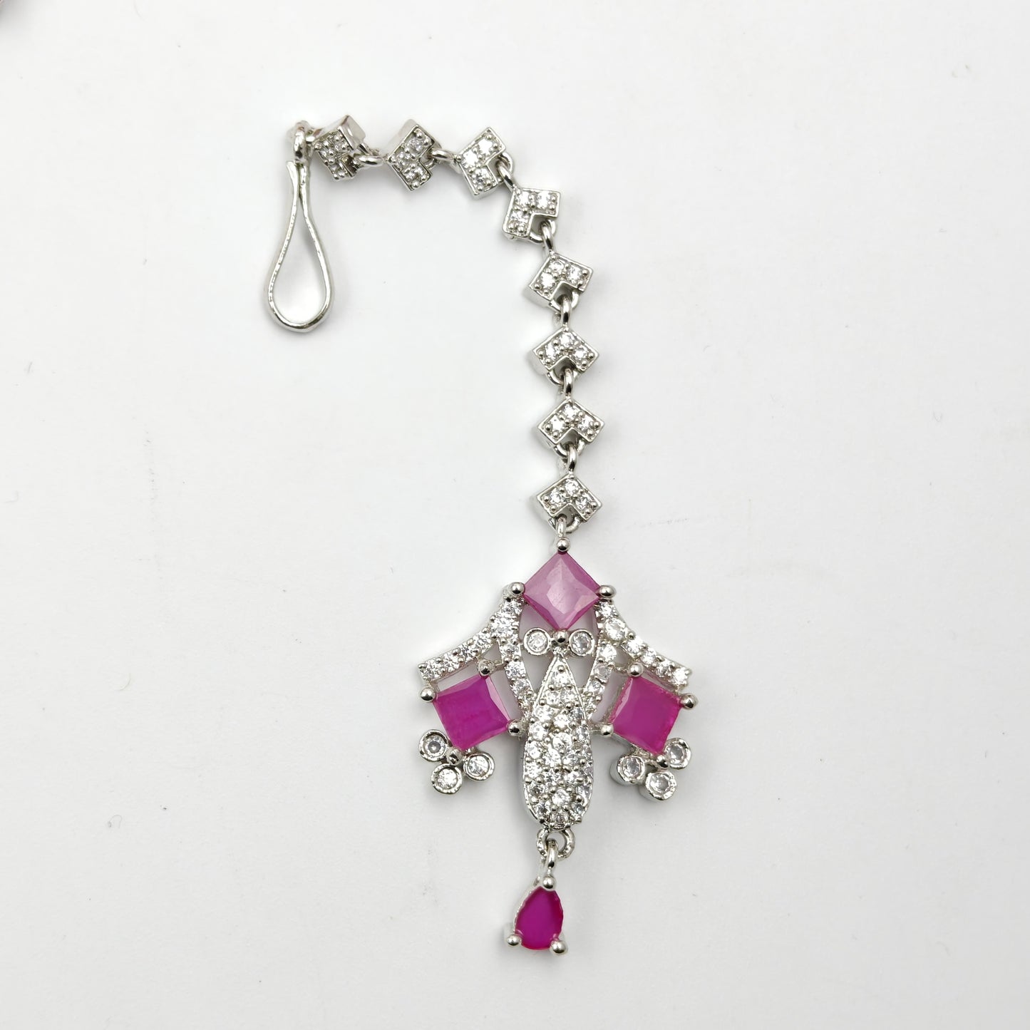 1946 Platinum Ruby AD Choker