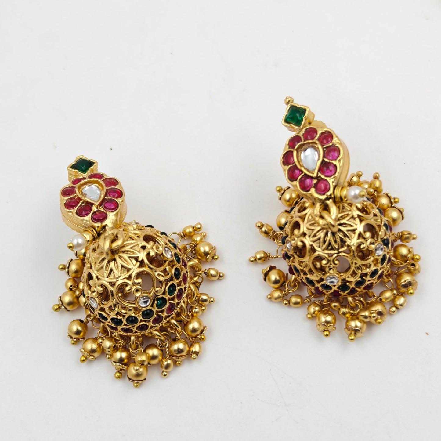 40691 Pota Stone Multi Mango Long Necklace