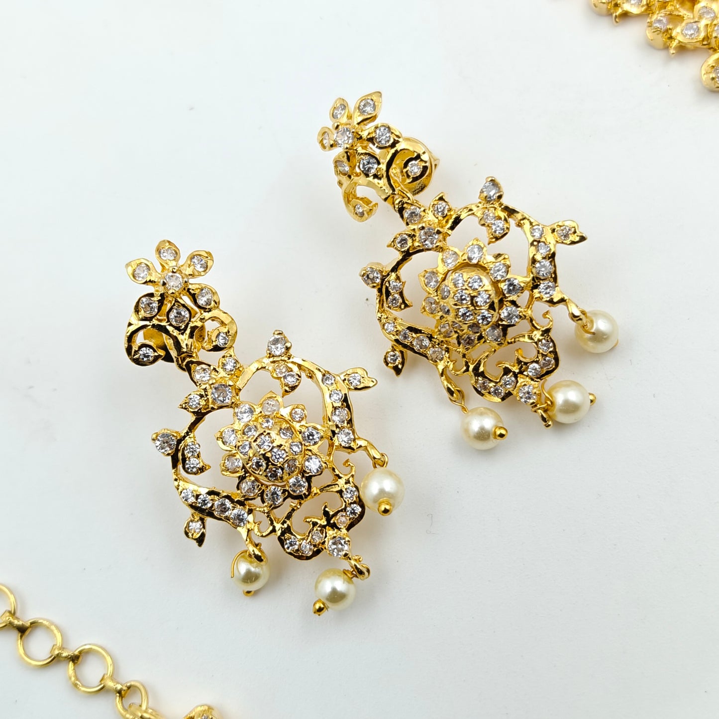 1184 3/4 th Colour Changeable Necklace Set