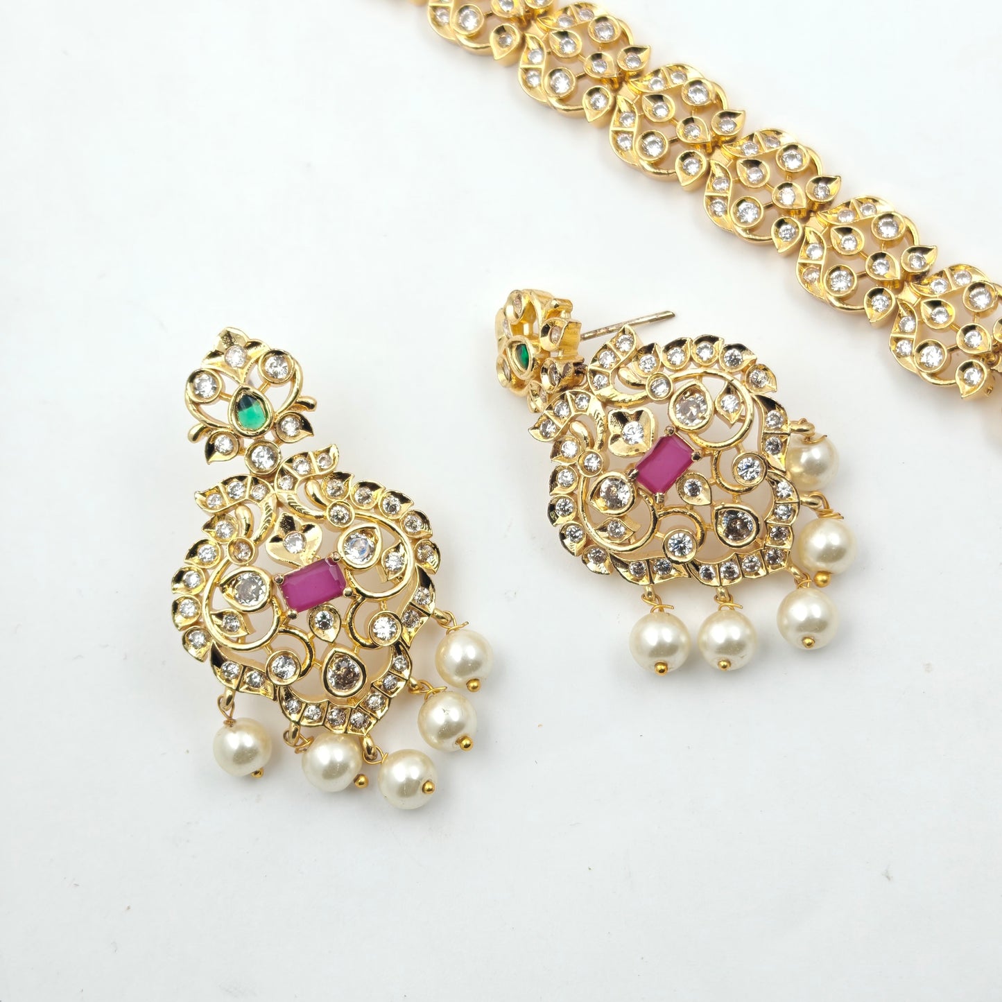 10737 U Shape Uncut Long Guttapusalu Elephant