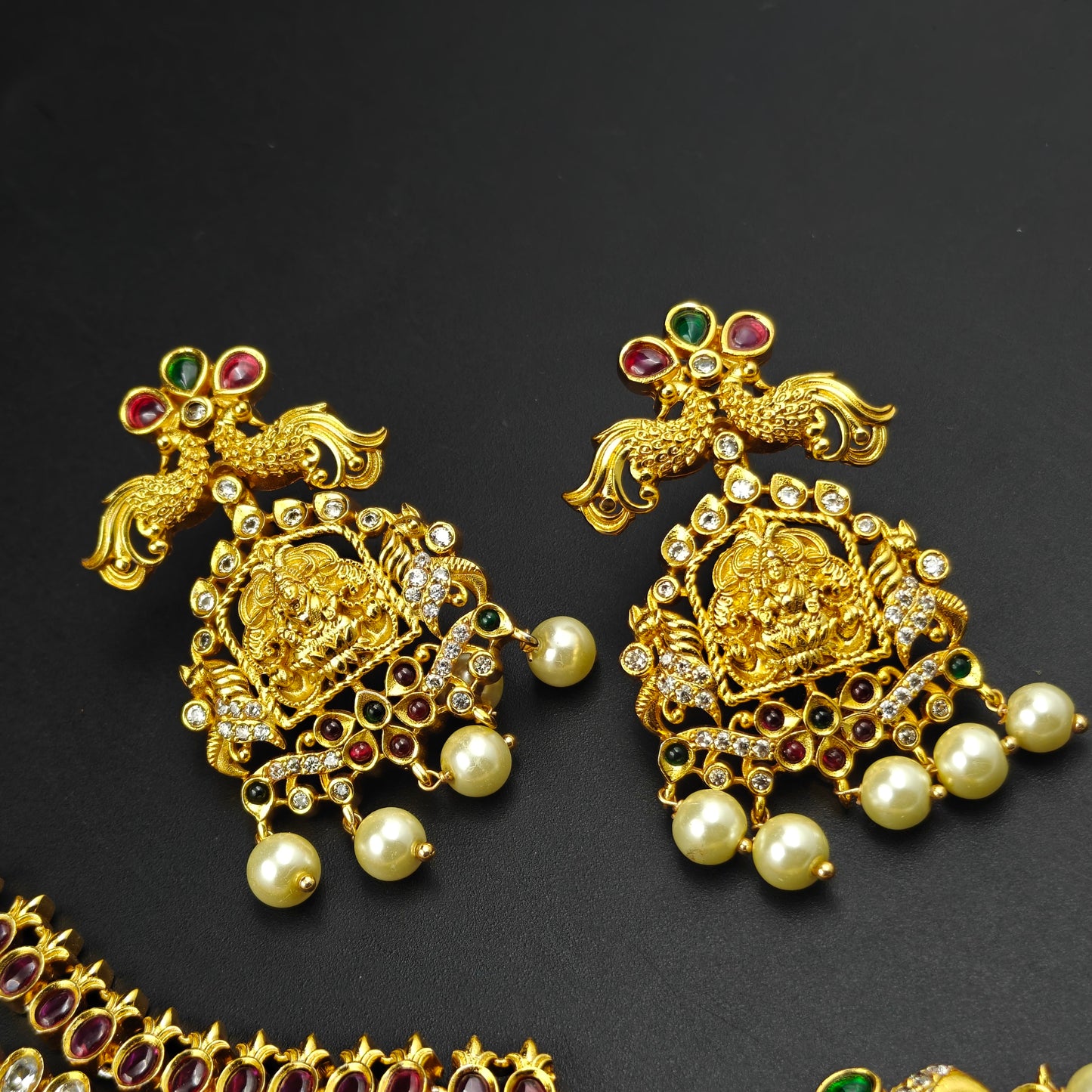 5096/5094/5097 2 layers matte necklace