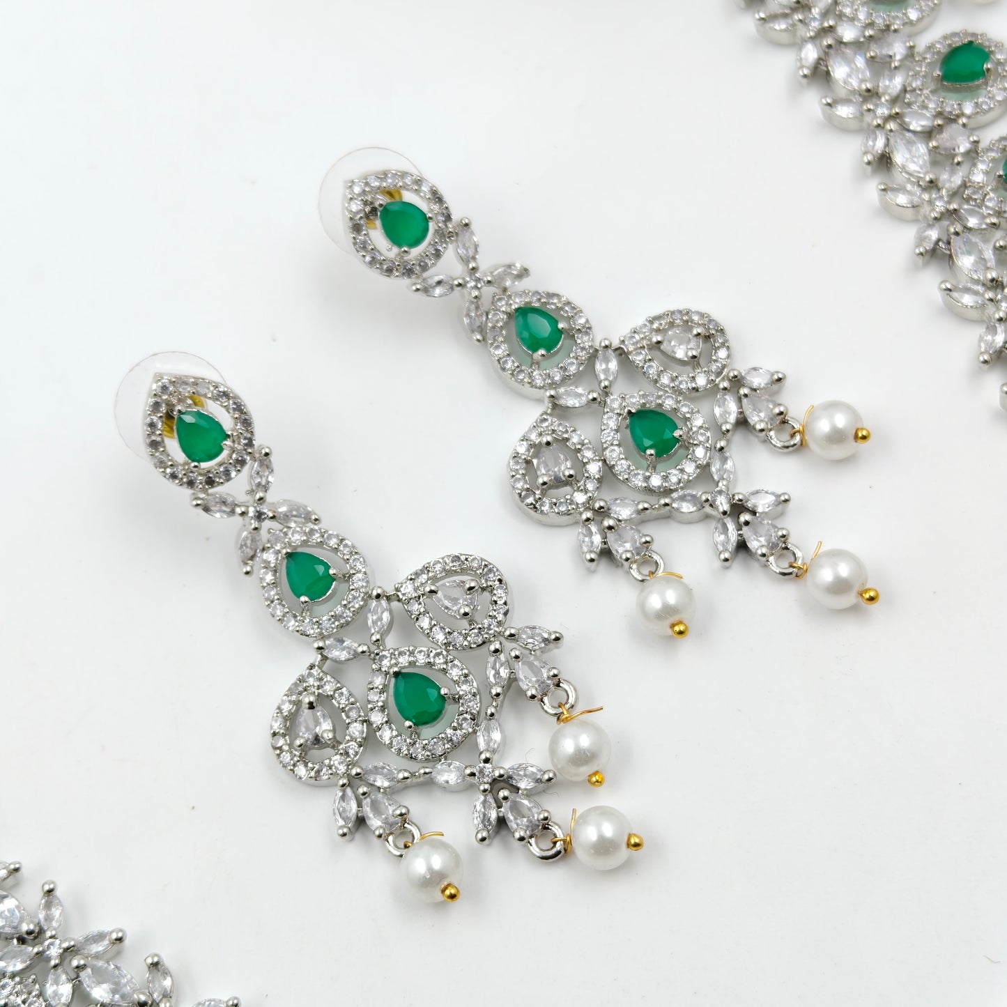 381 Platinum Necklace SET