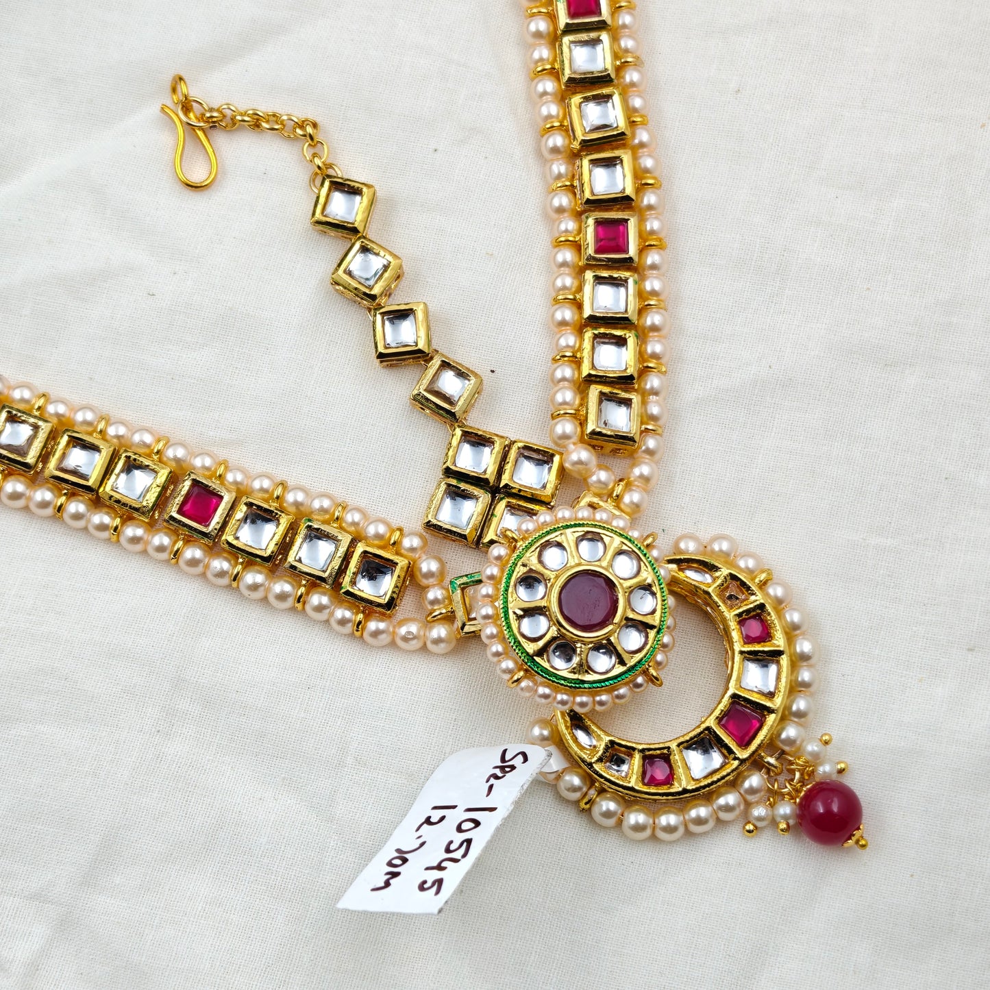 10544 / 10545 MaangTika Matha Patti Kundan Head Set