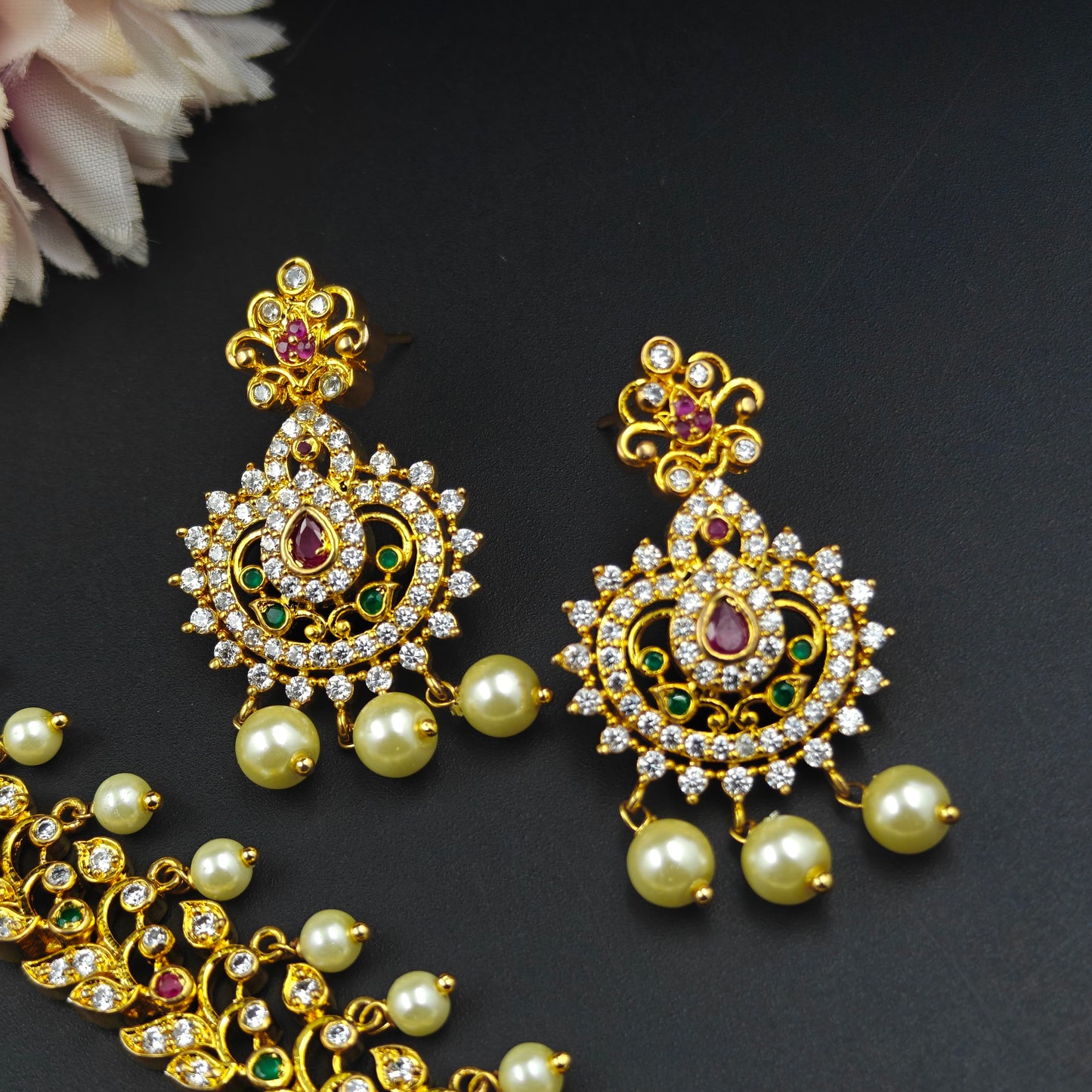 4936 CZ Combo Necklace Set