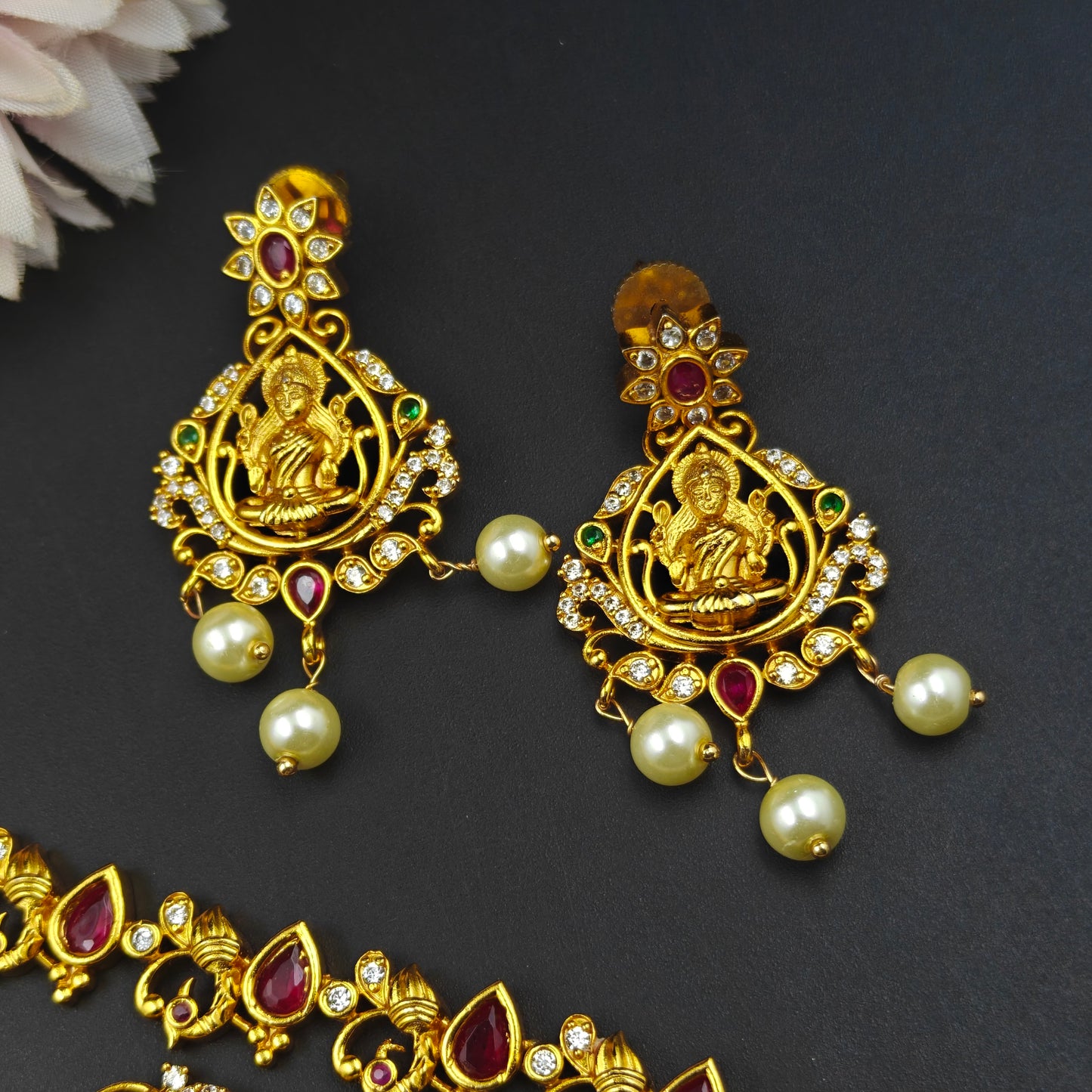 9543 Matte Laxmi Peacock Combo