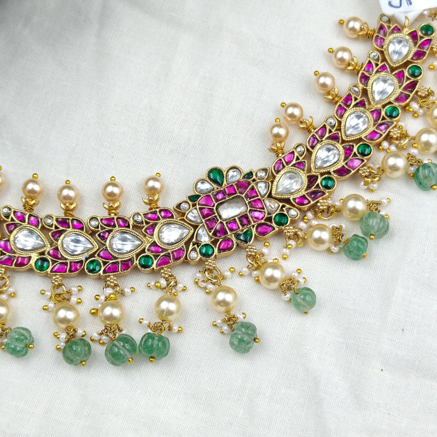 40601 Jadau Pearl Choker