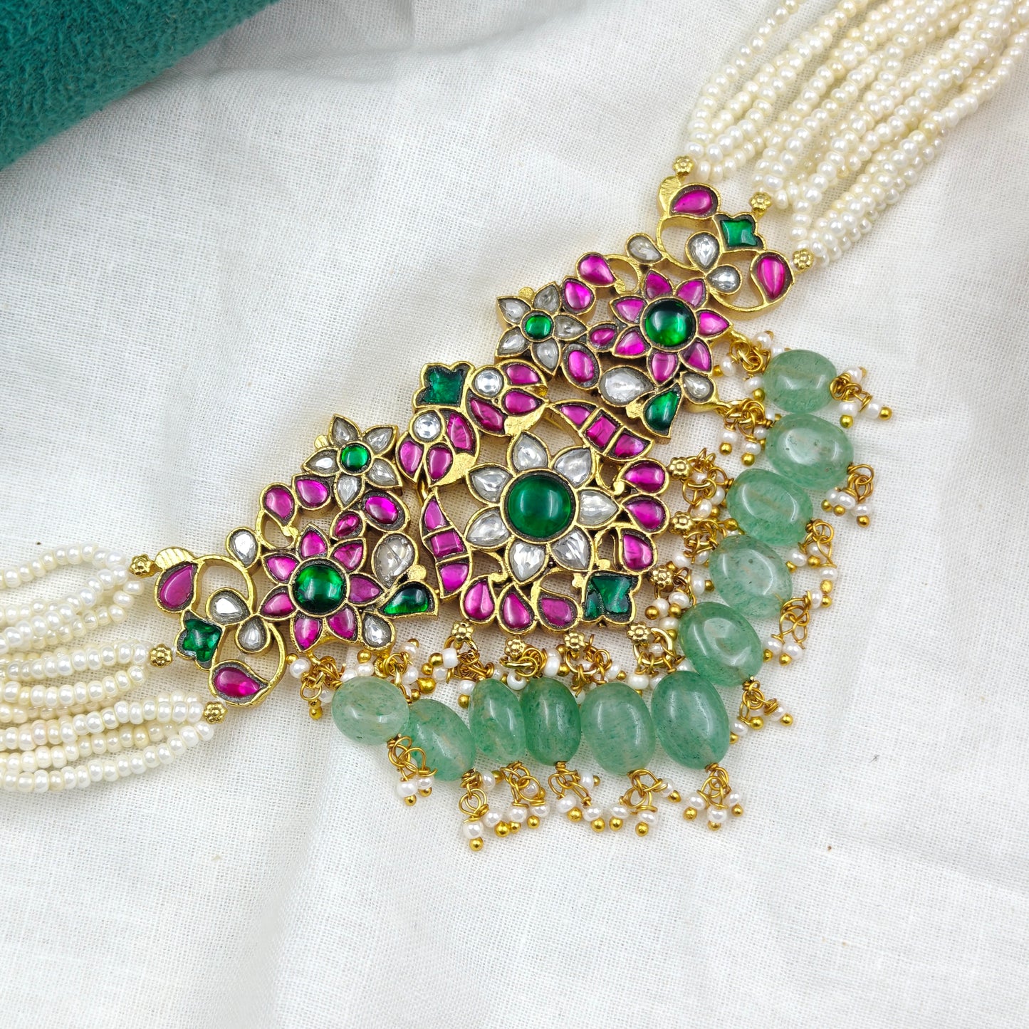 40804 Jadau Pota Choker