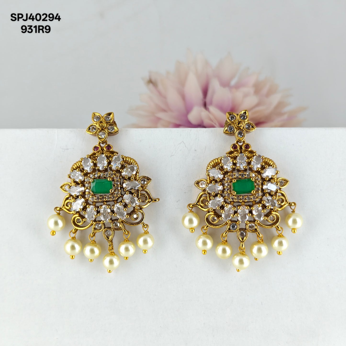 40294 GP Mint Green Earrings