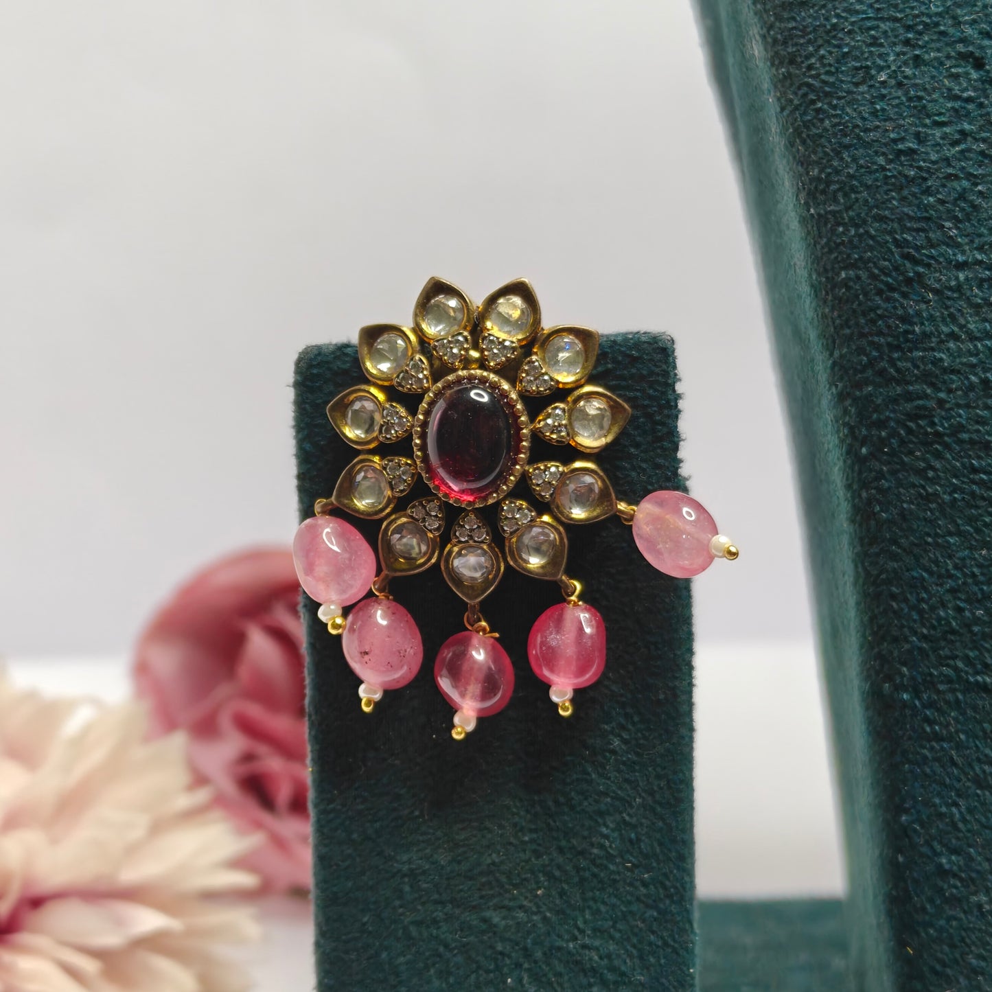 21248 Victorian Choker Purple