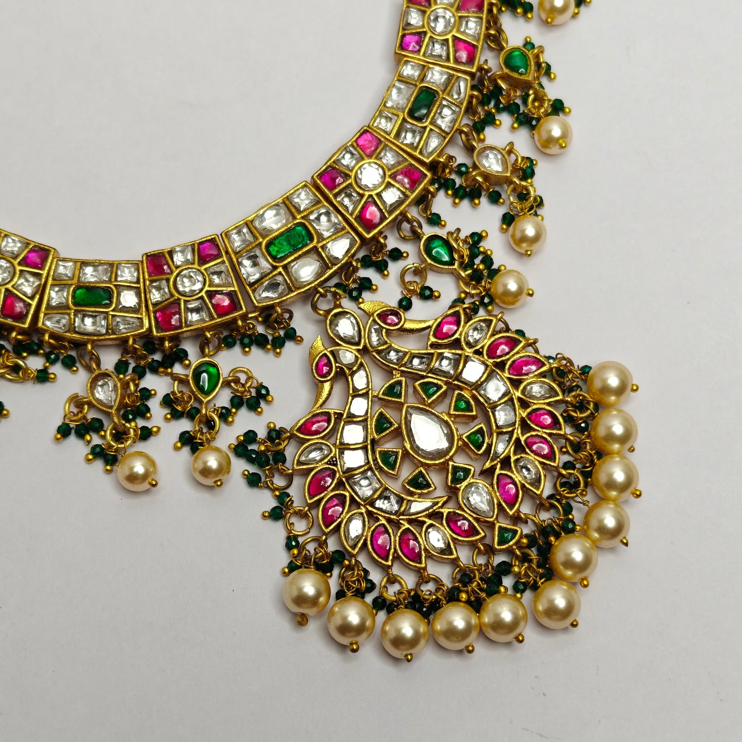 35120 Jadau short necklace