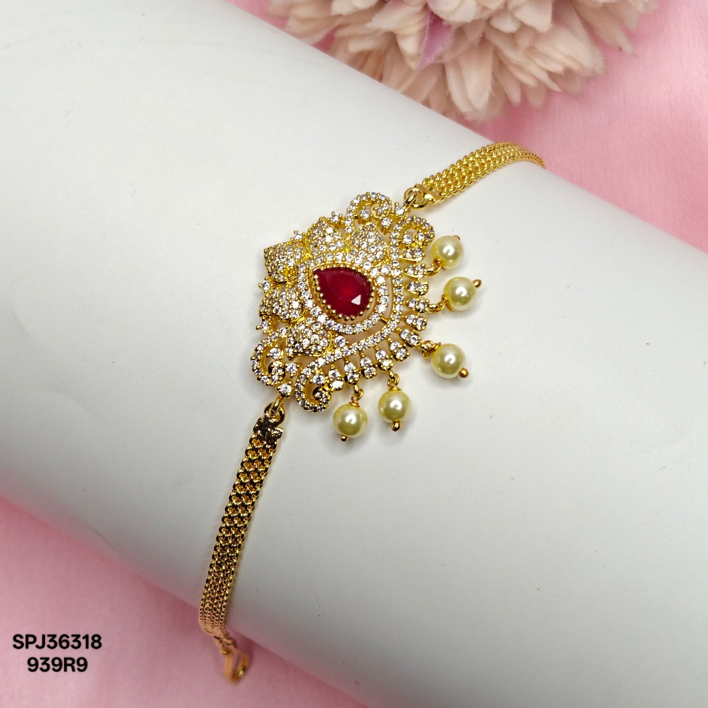36318 Arm Choker Red