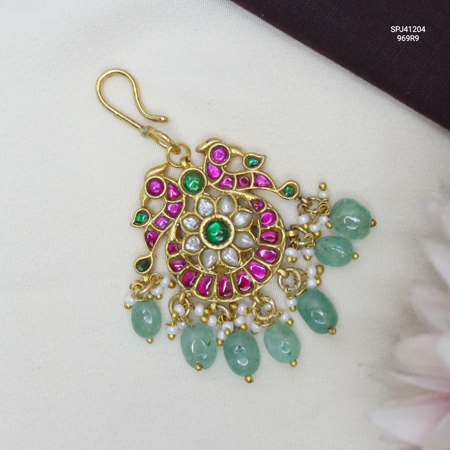 41204 Jadau Maangtikka