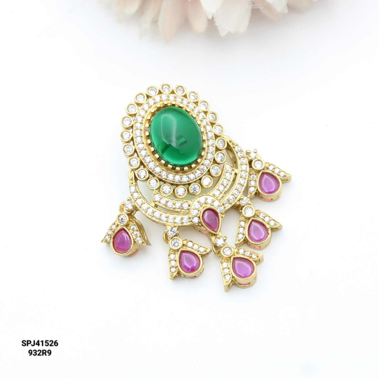 41526 Multi Stone Locket