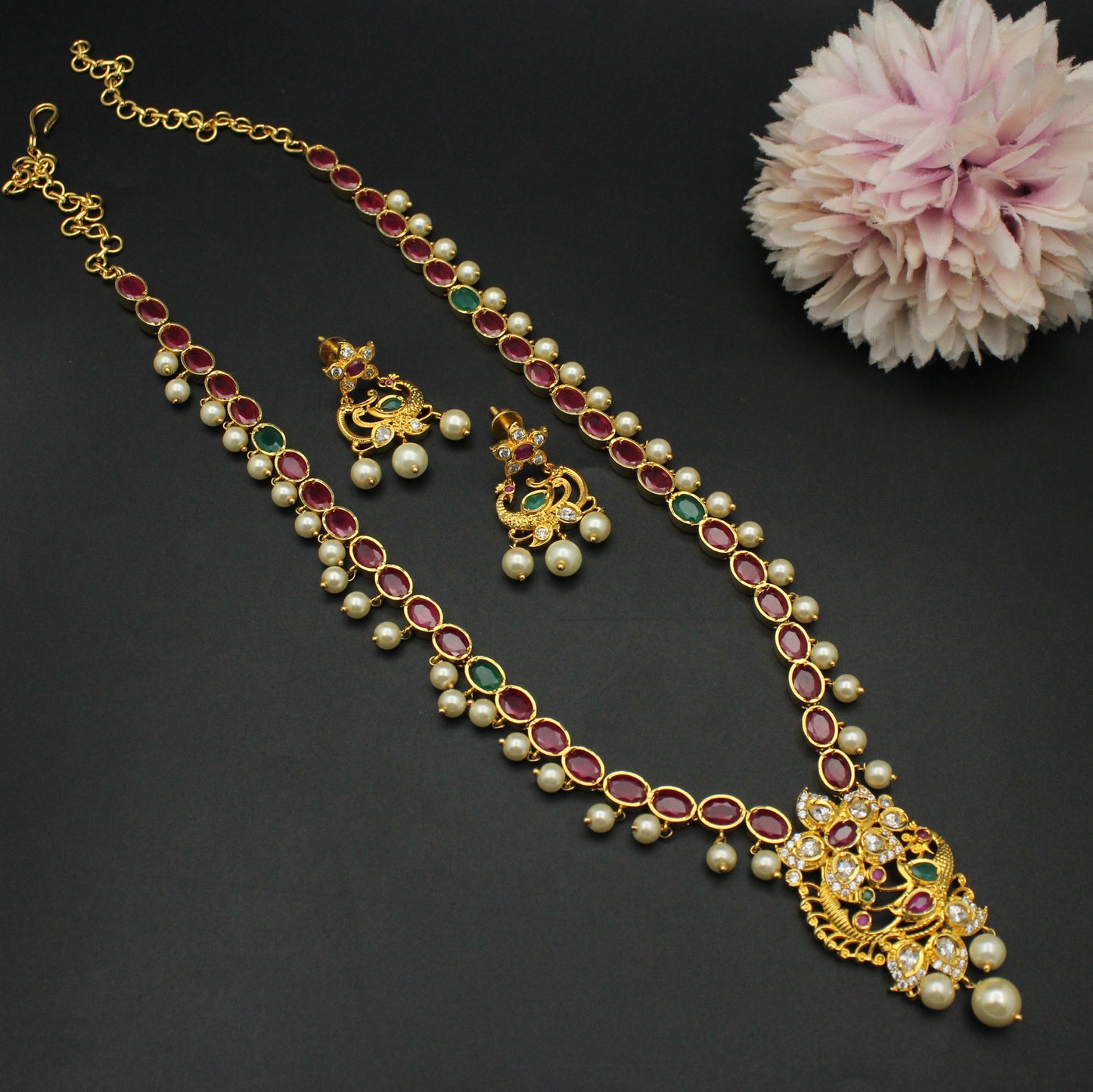 14500 CZ Multi Short Necklace