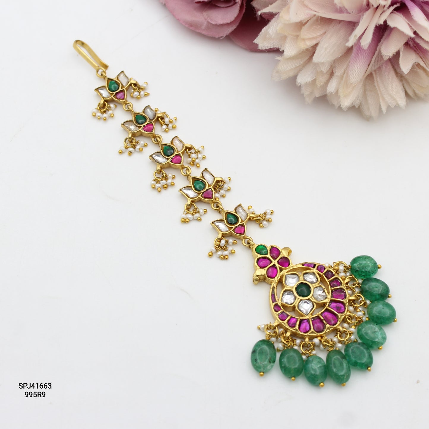 41663 Jadau Maangtikka