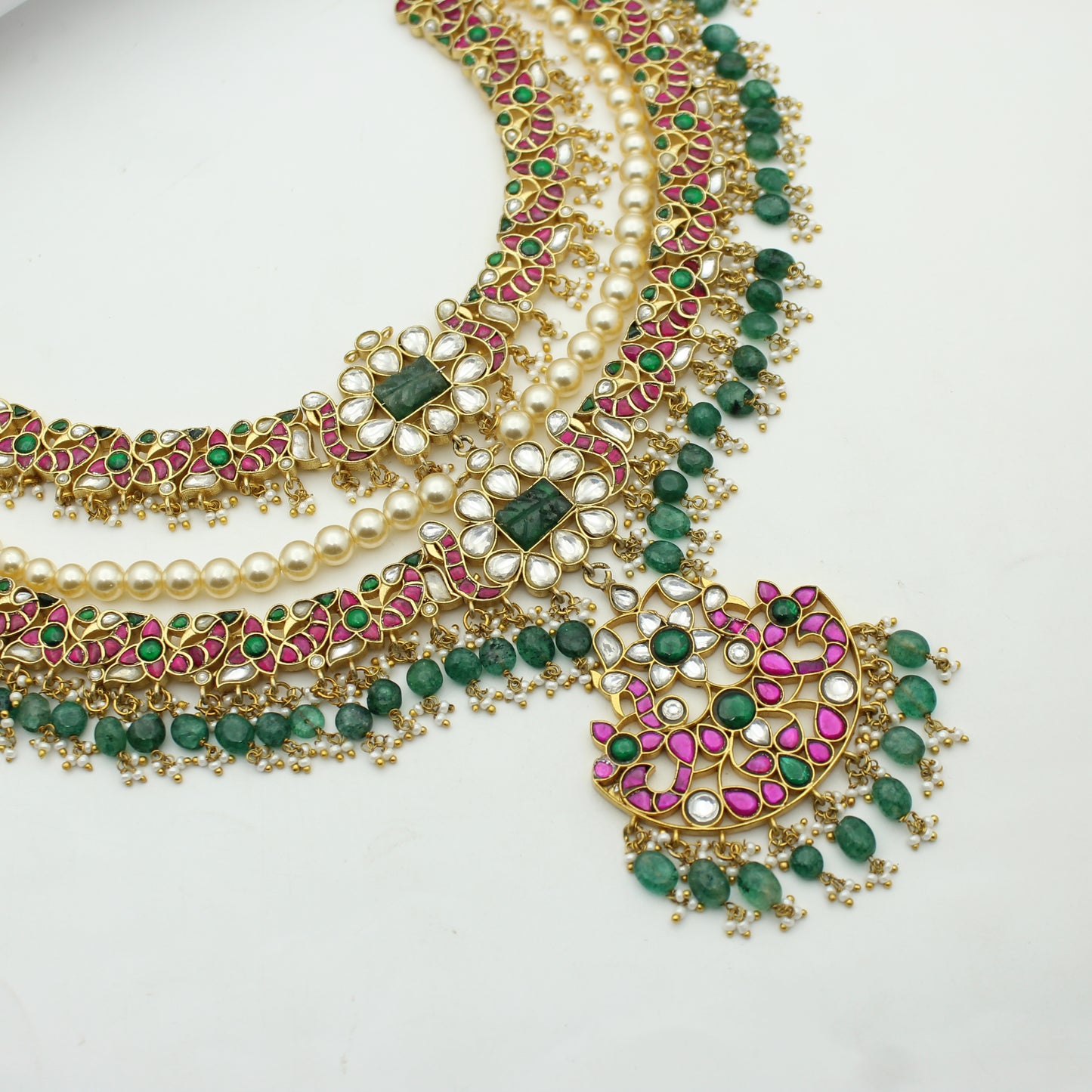 41904 Jadau Heavy Necklace