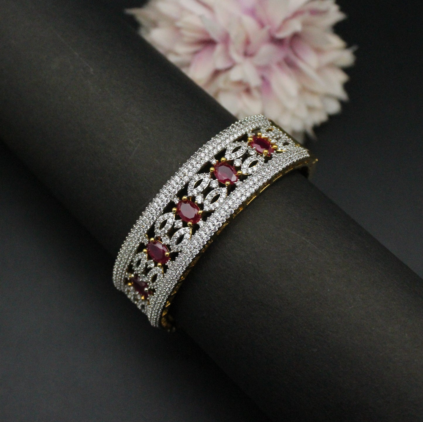 GJ Ruby colour bracelet