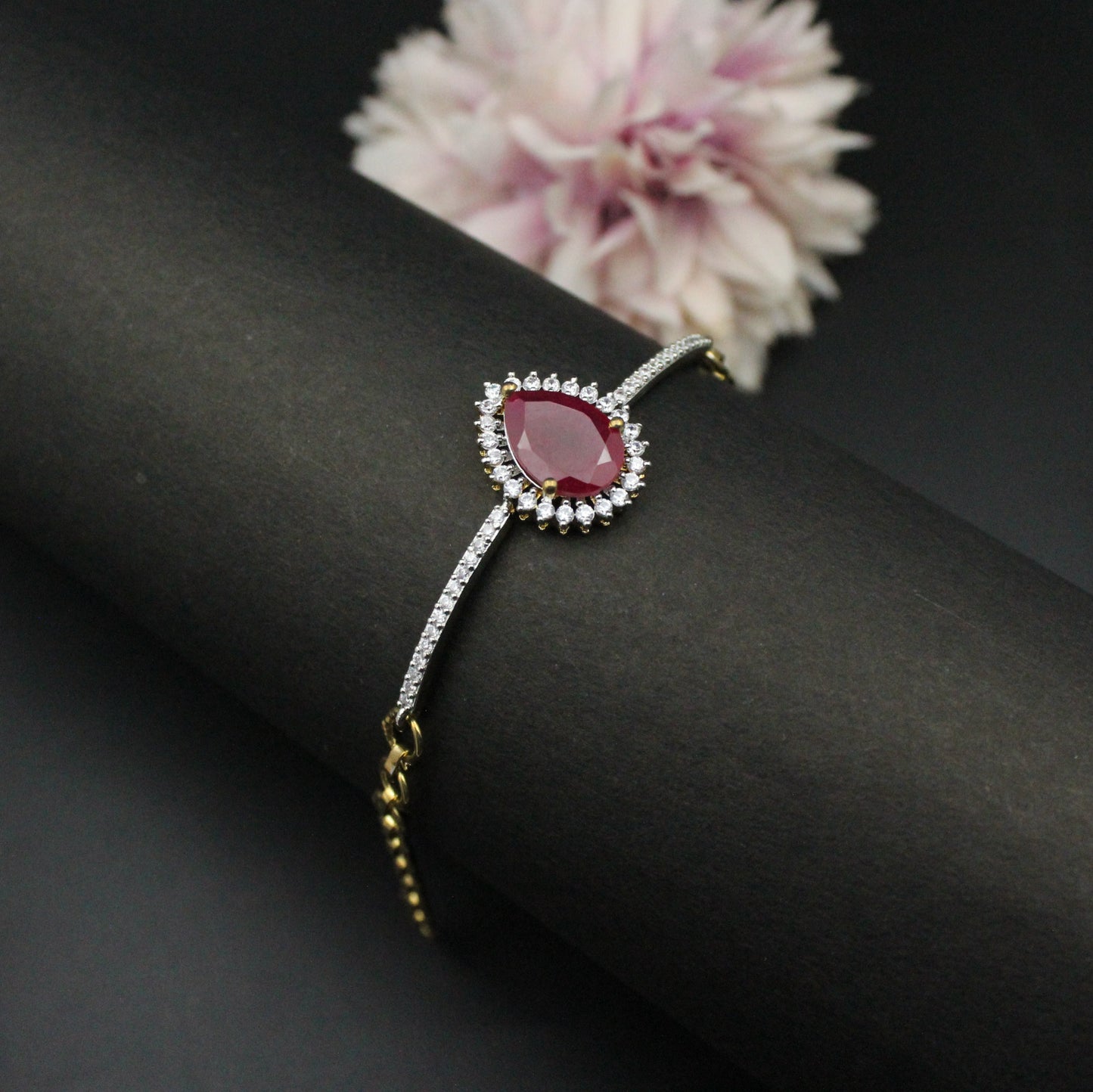 GJ Ruby Chain bracelet