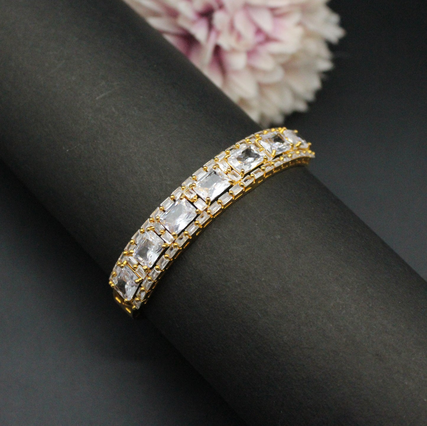 GJ full white bracelet