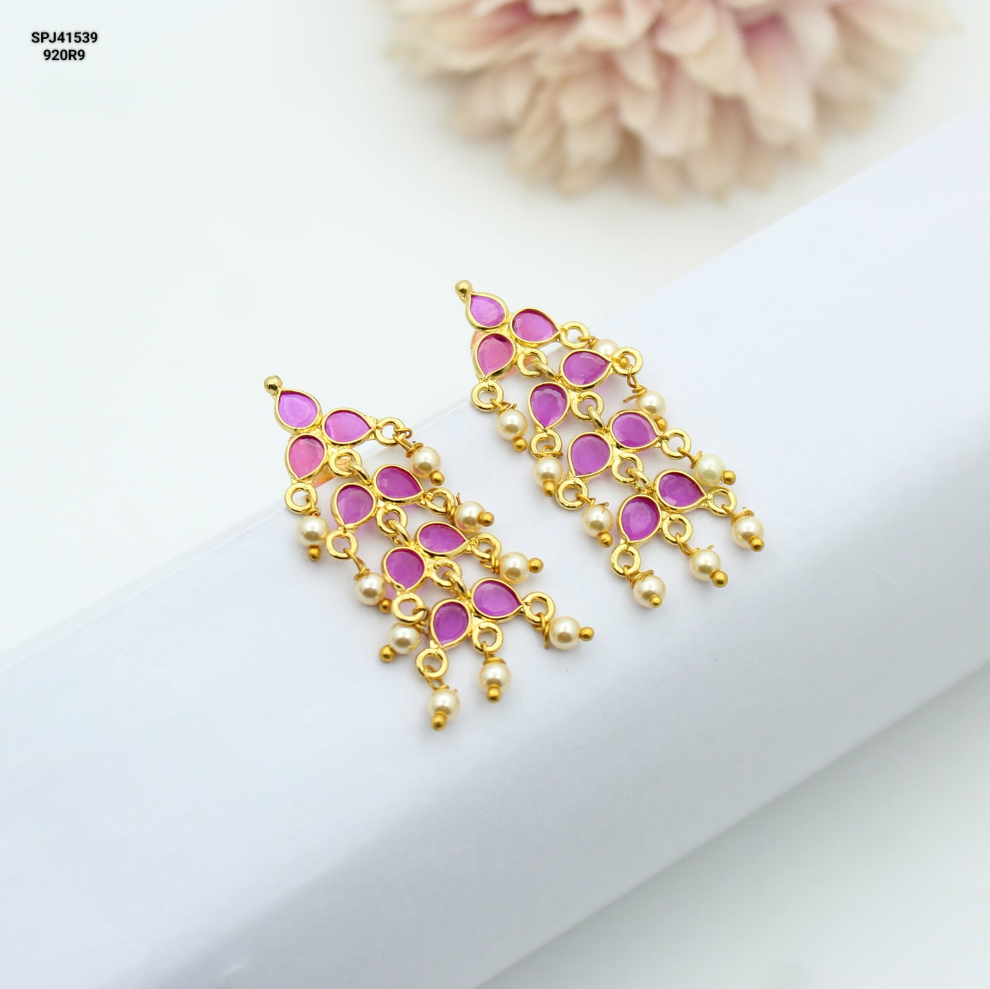 GP Earrings Red