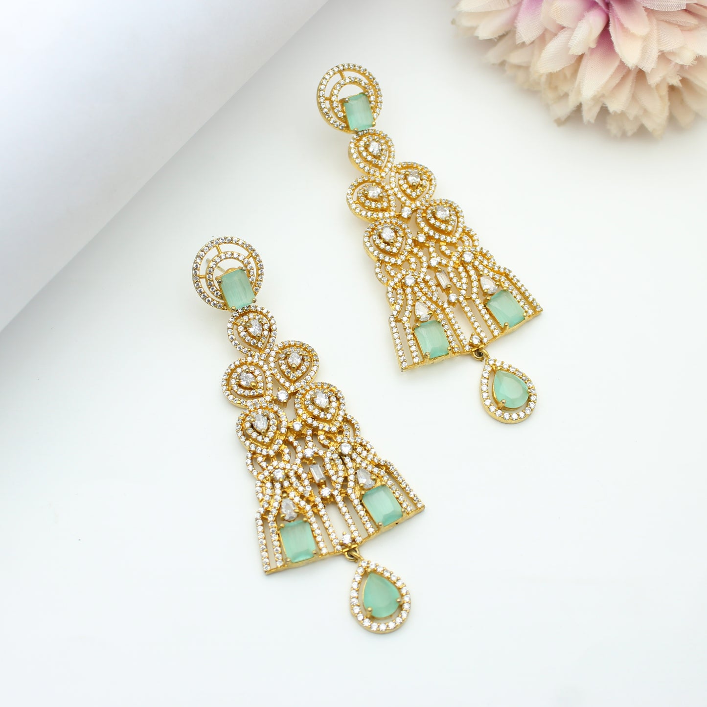 GP Earrings Mint Green