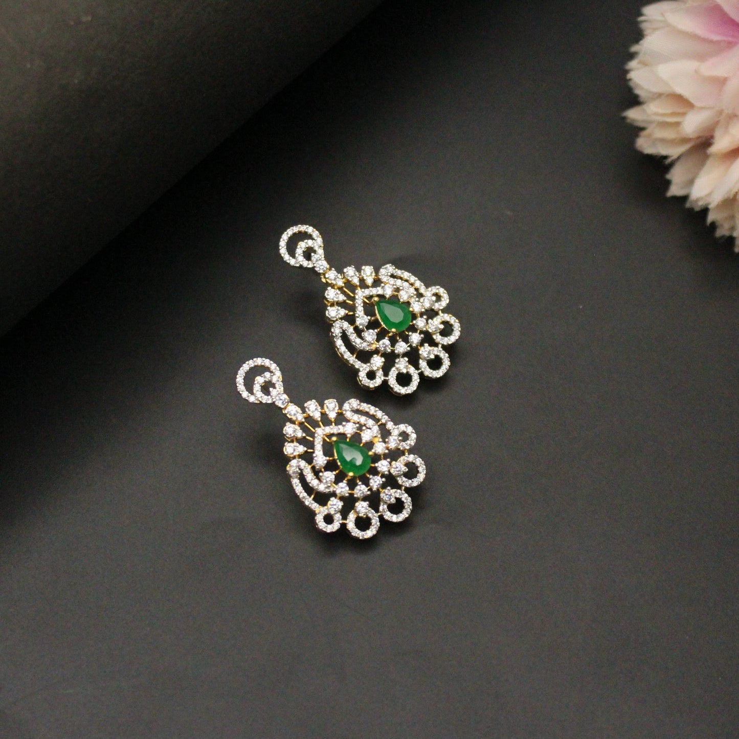 42246 GJ Green Pendant Set