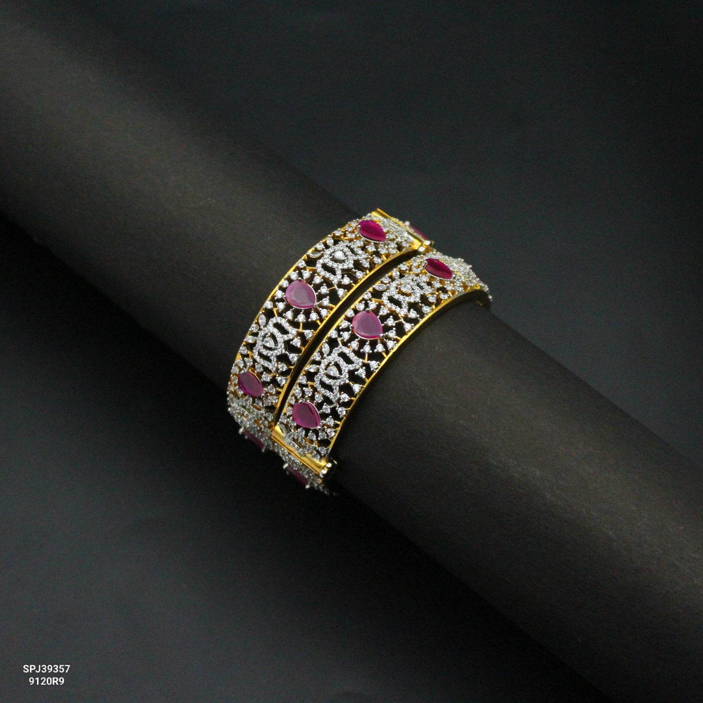 39357 GJ Ruby Bangles