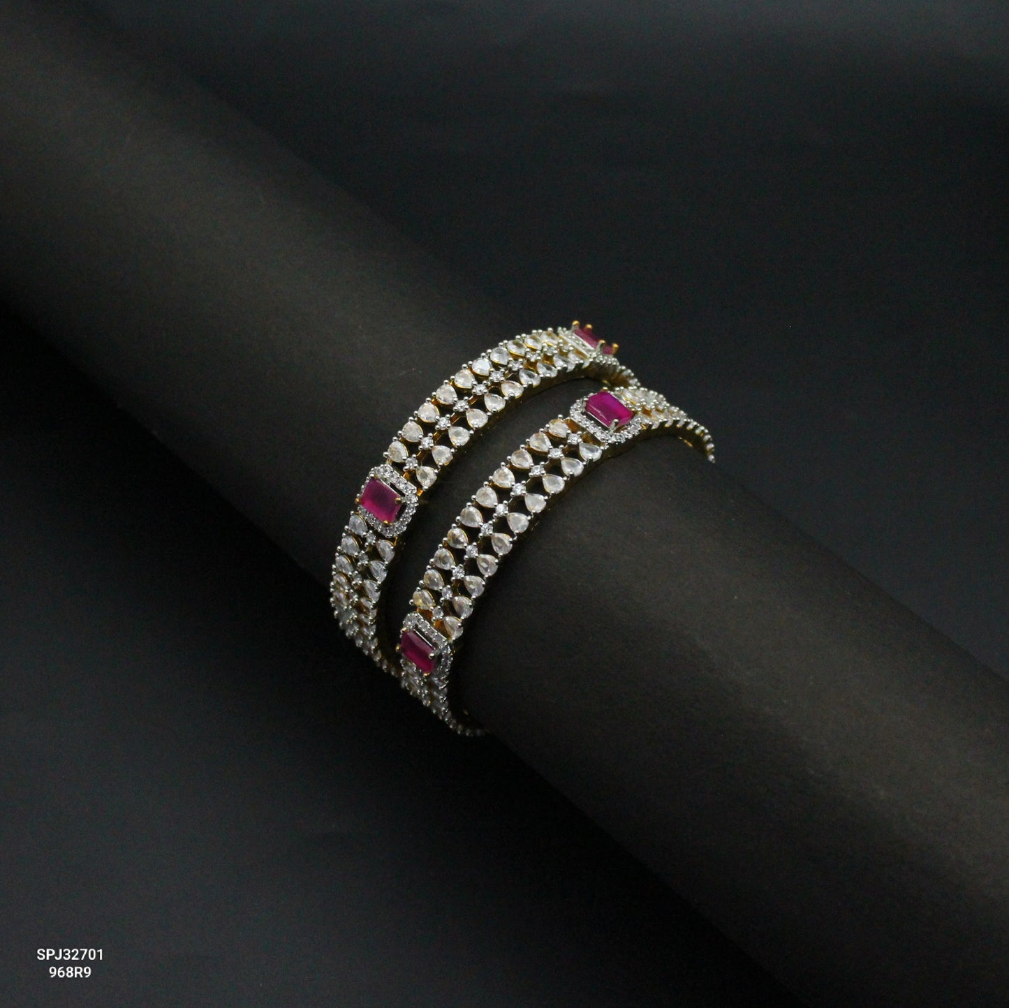 32701 GJ Ruby Bangles