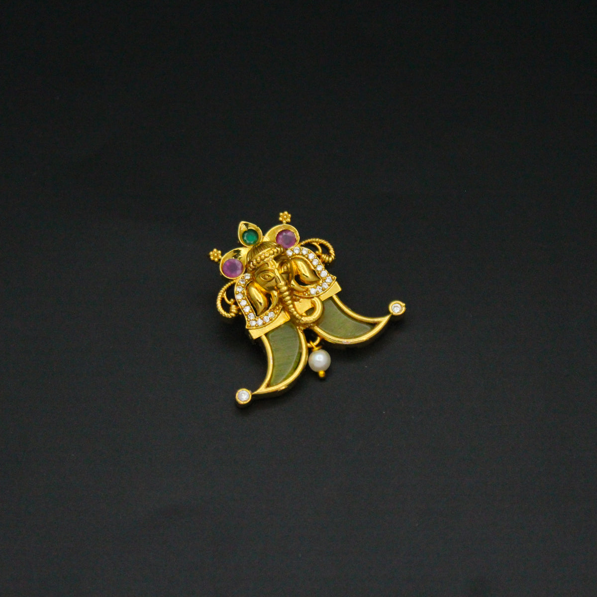 Multi Ganesh Tiger Nail Small – 42581