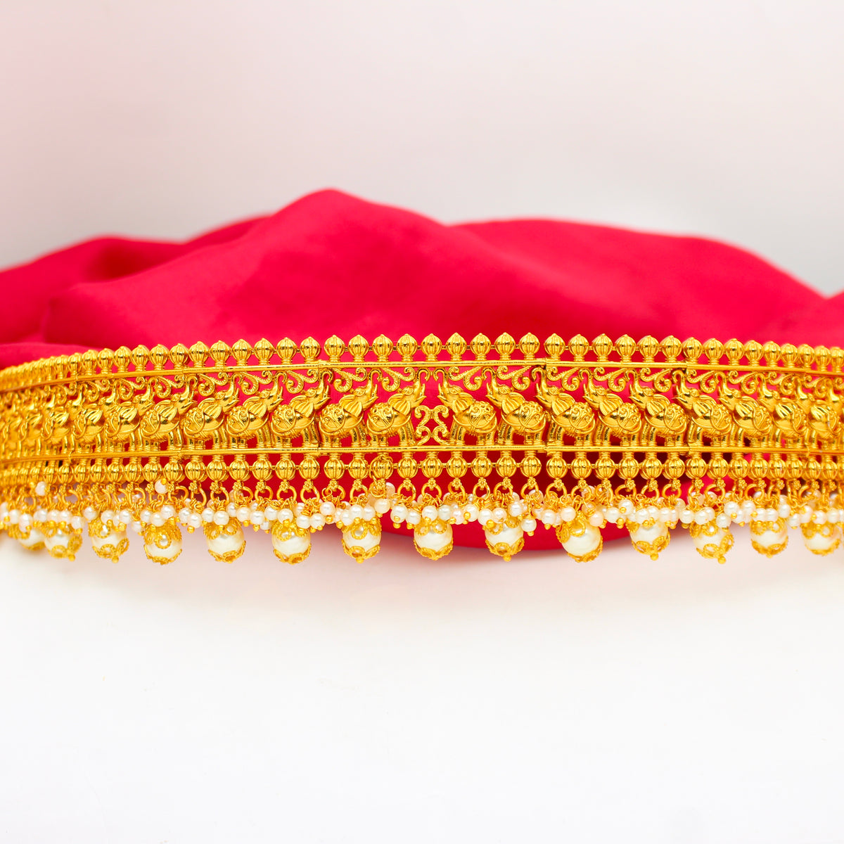 42436 Elephant Pearls Design Vaddanam