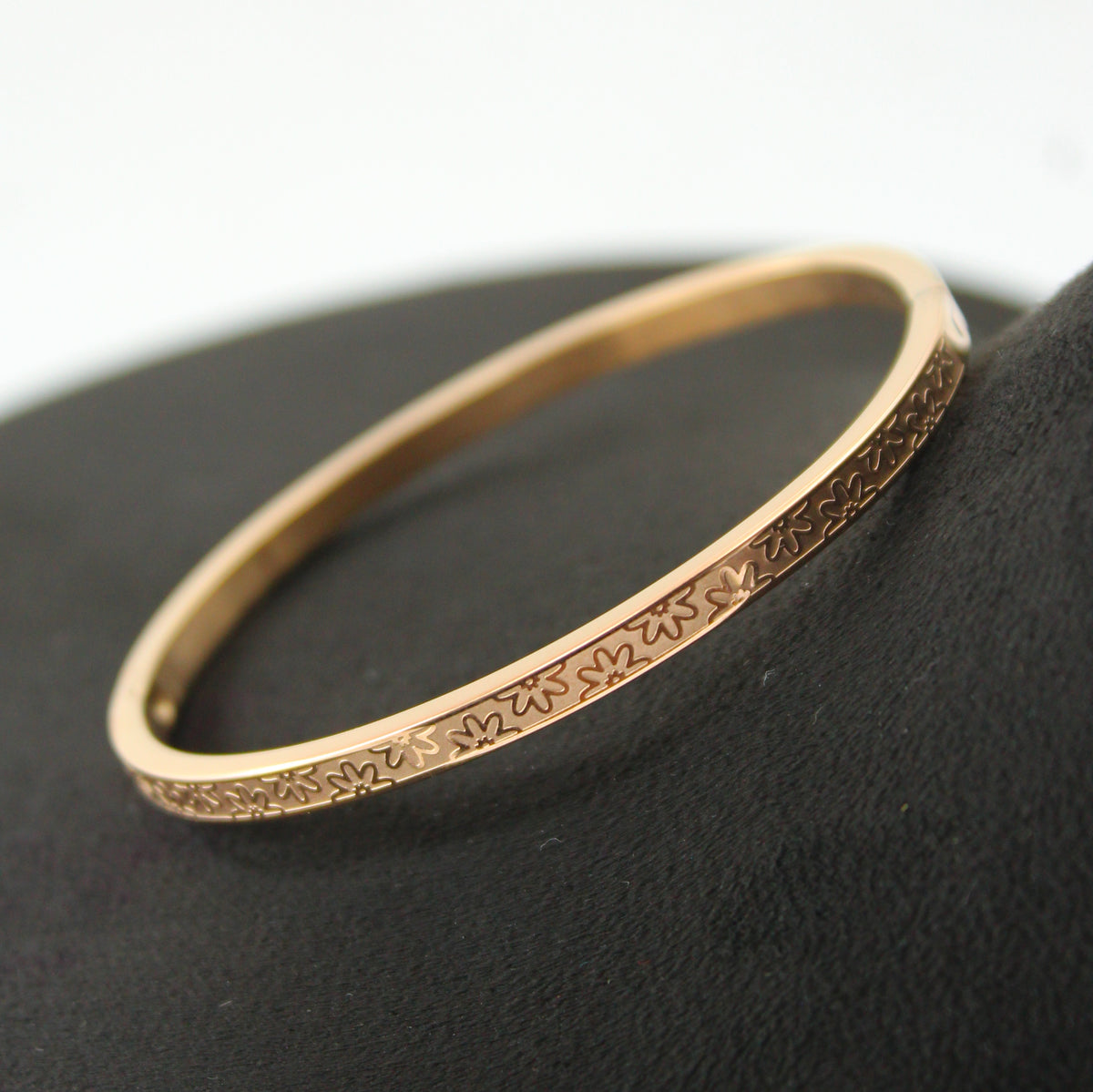 Floral Rose Gold Bracelet