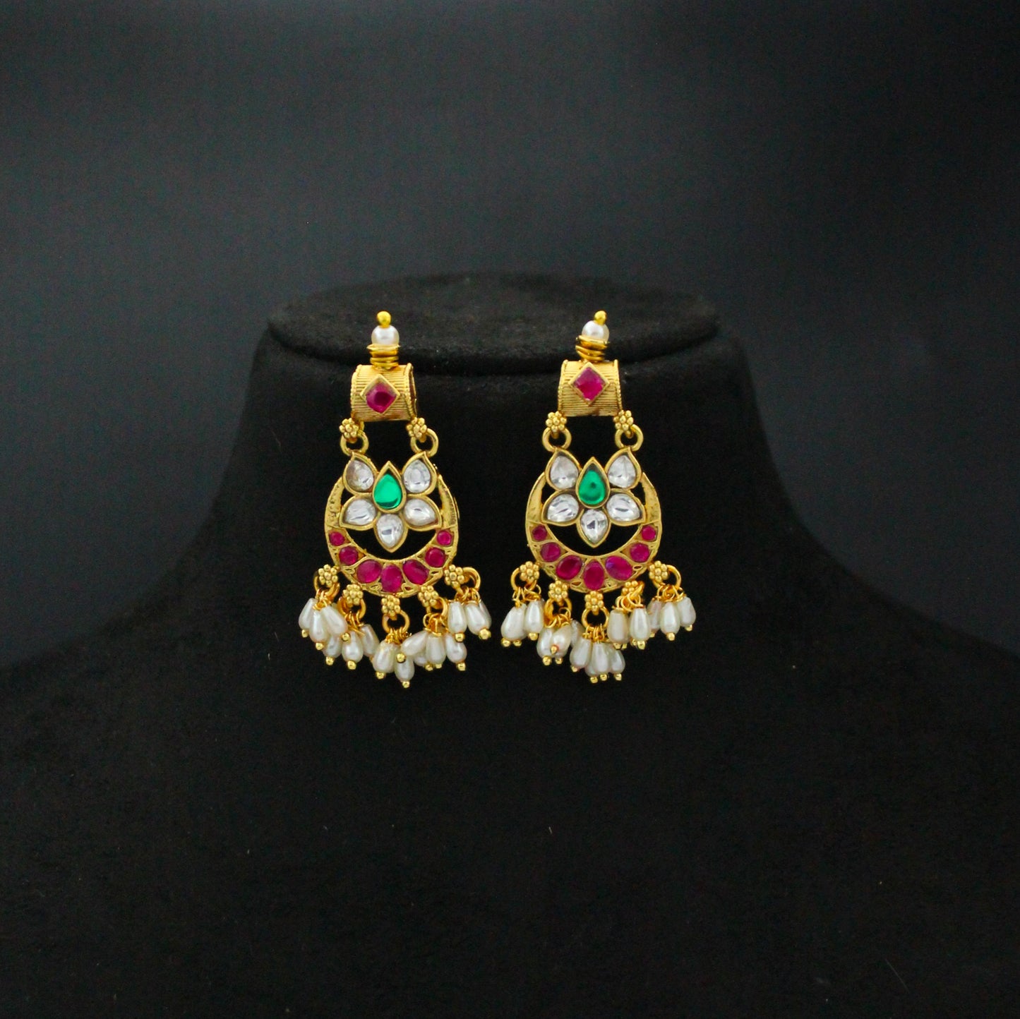 Jadau Guttapusalu Long Necklace – 42579
