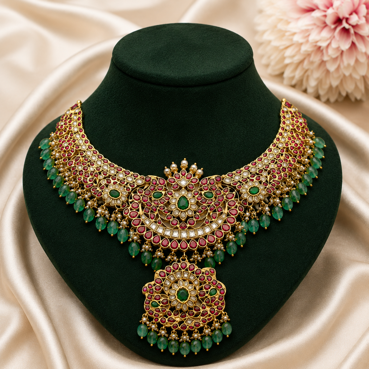 41804 Jadau Short Necklace