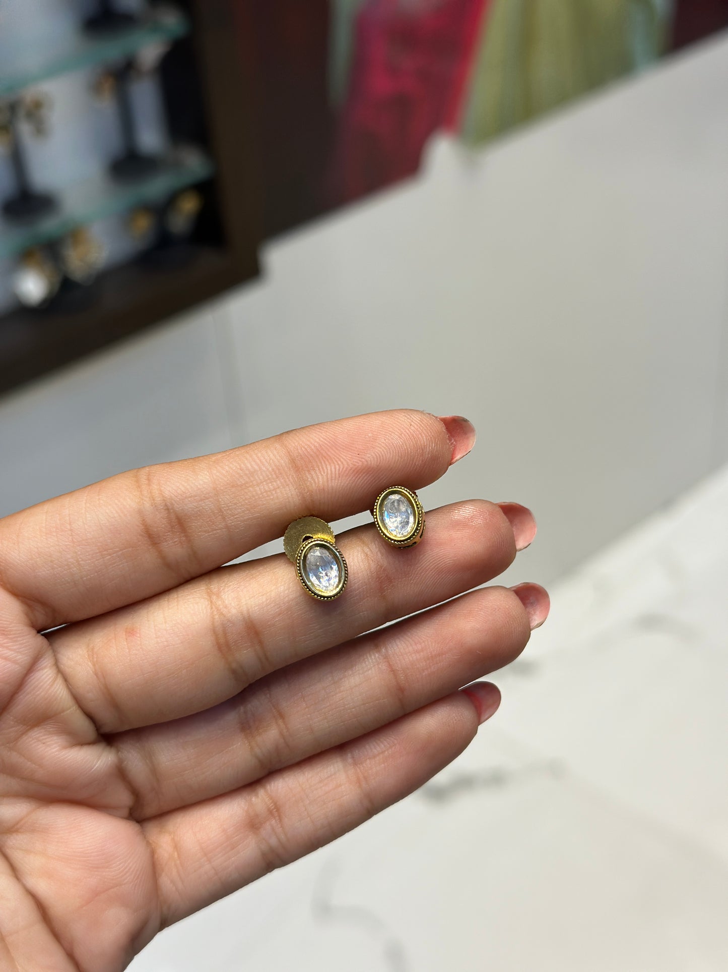 38160 Crystal Dewdrop Studs