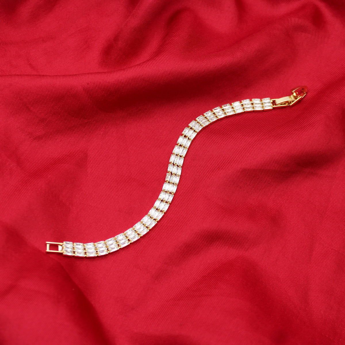 Full White Square Bracelet