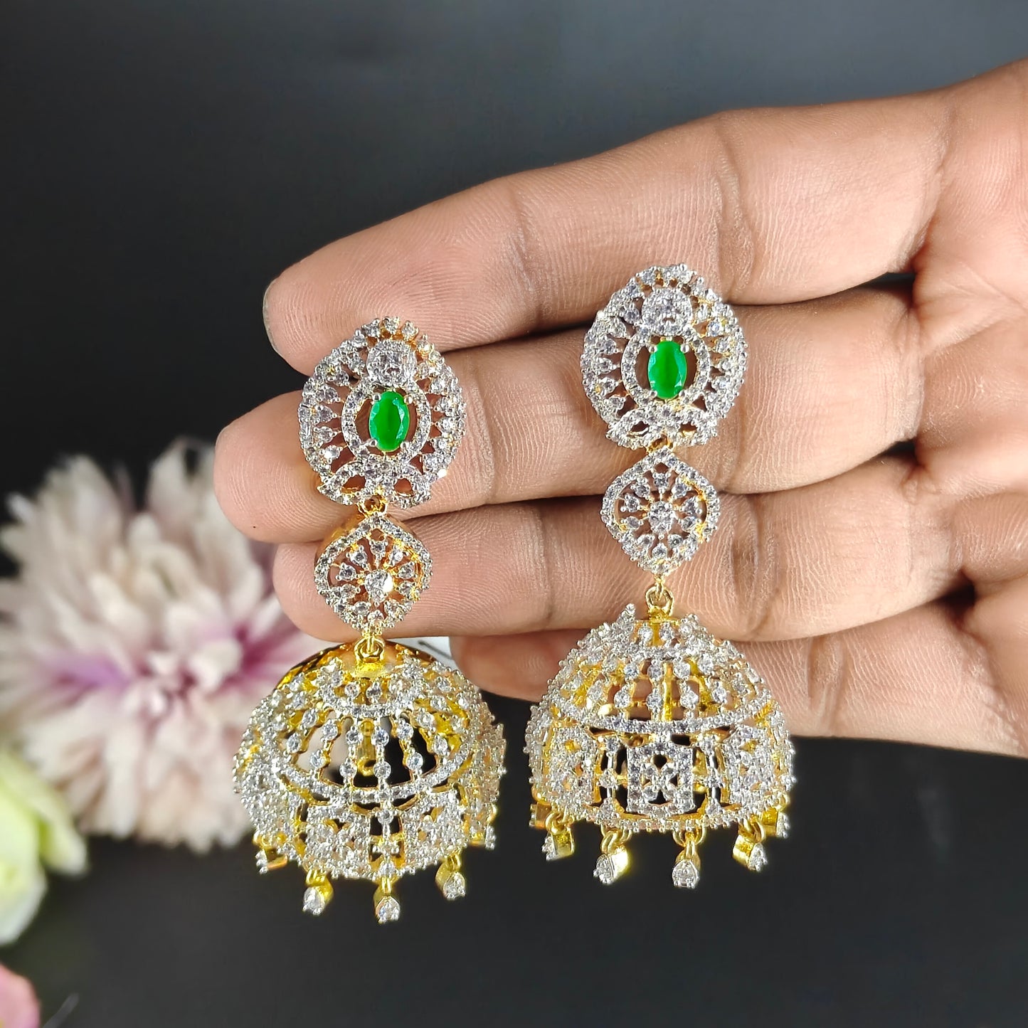 33929 Diamond look like jhumki